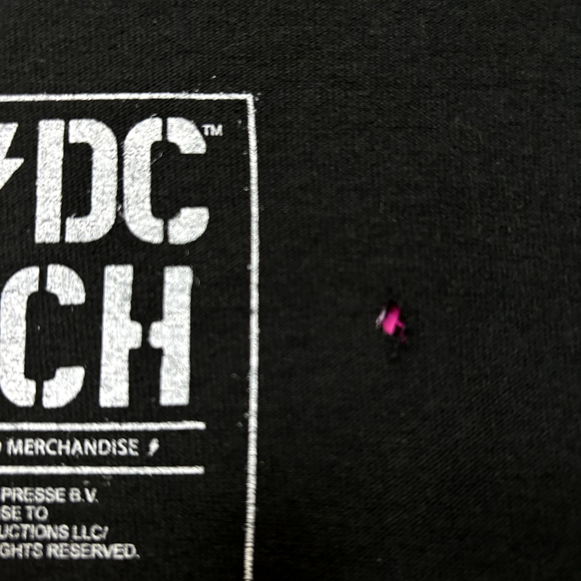 AC/DC AC/DC Live in Concert Poster Heavy Metal Band Tee L Size US L / EU 52-54 / 3 - 5 Thumbnail