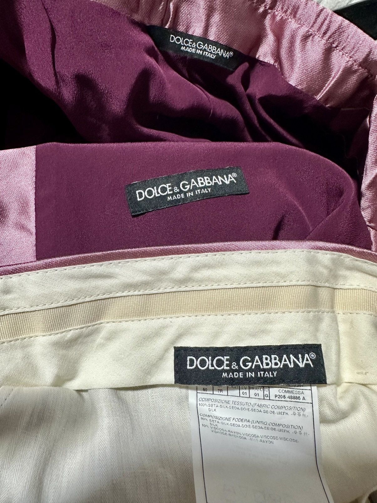 Dolce & Gabbana Dolce & Gabbana sicilia suit Size 50L - 5 Thumbnail