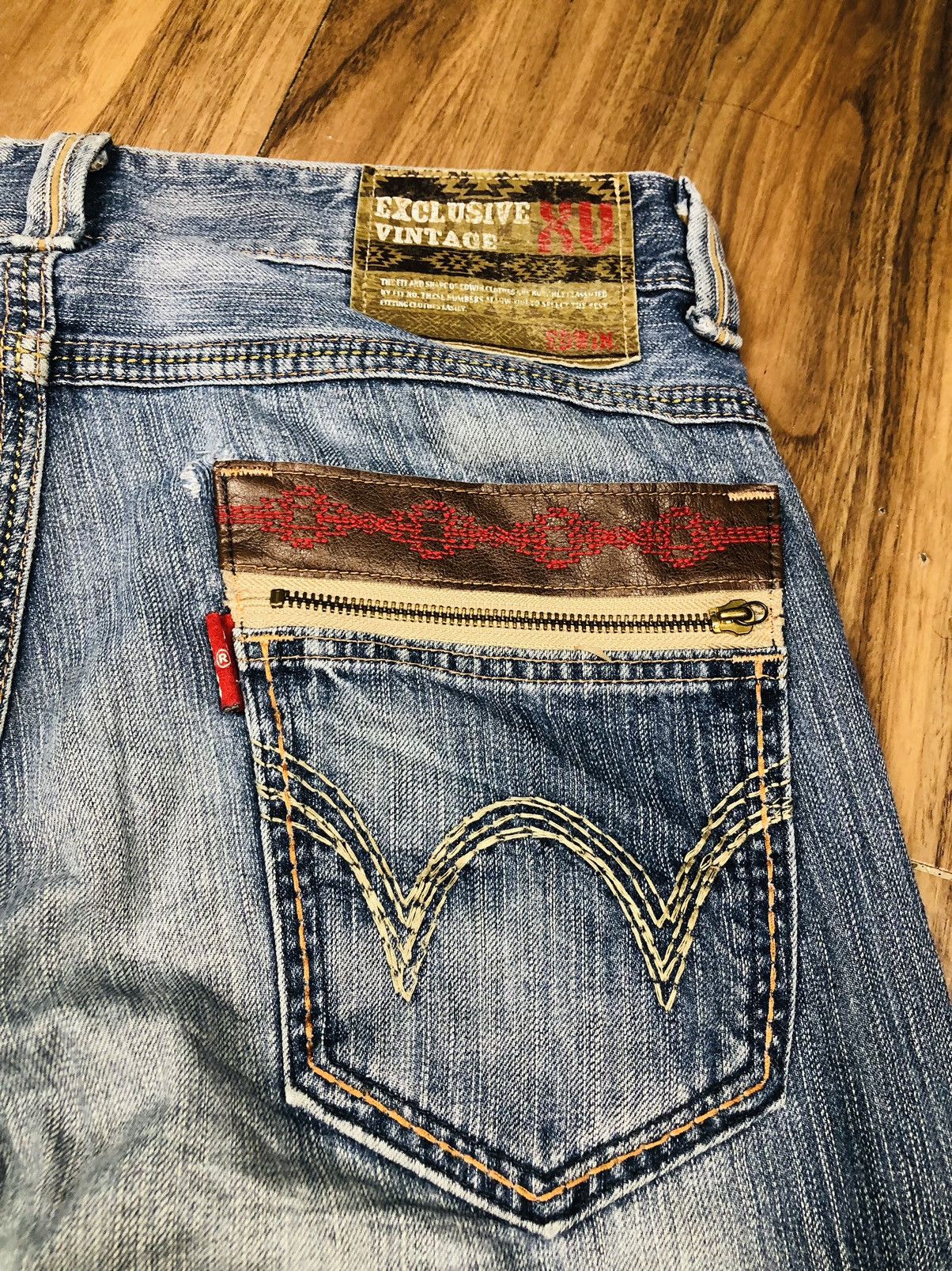 Edwin Edwin Exclusive vintage Jeans (33) Size US 34 / EU 50 - 15 Thumbnail
