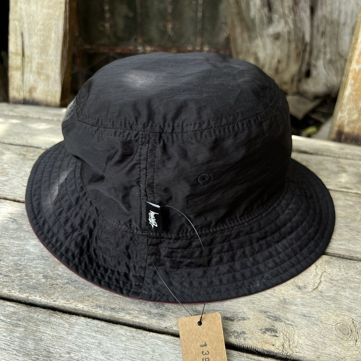 Stussy Stussy classic logo reversible 2ways bucket hat Size ONE SIZE - 3 Thumbnail