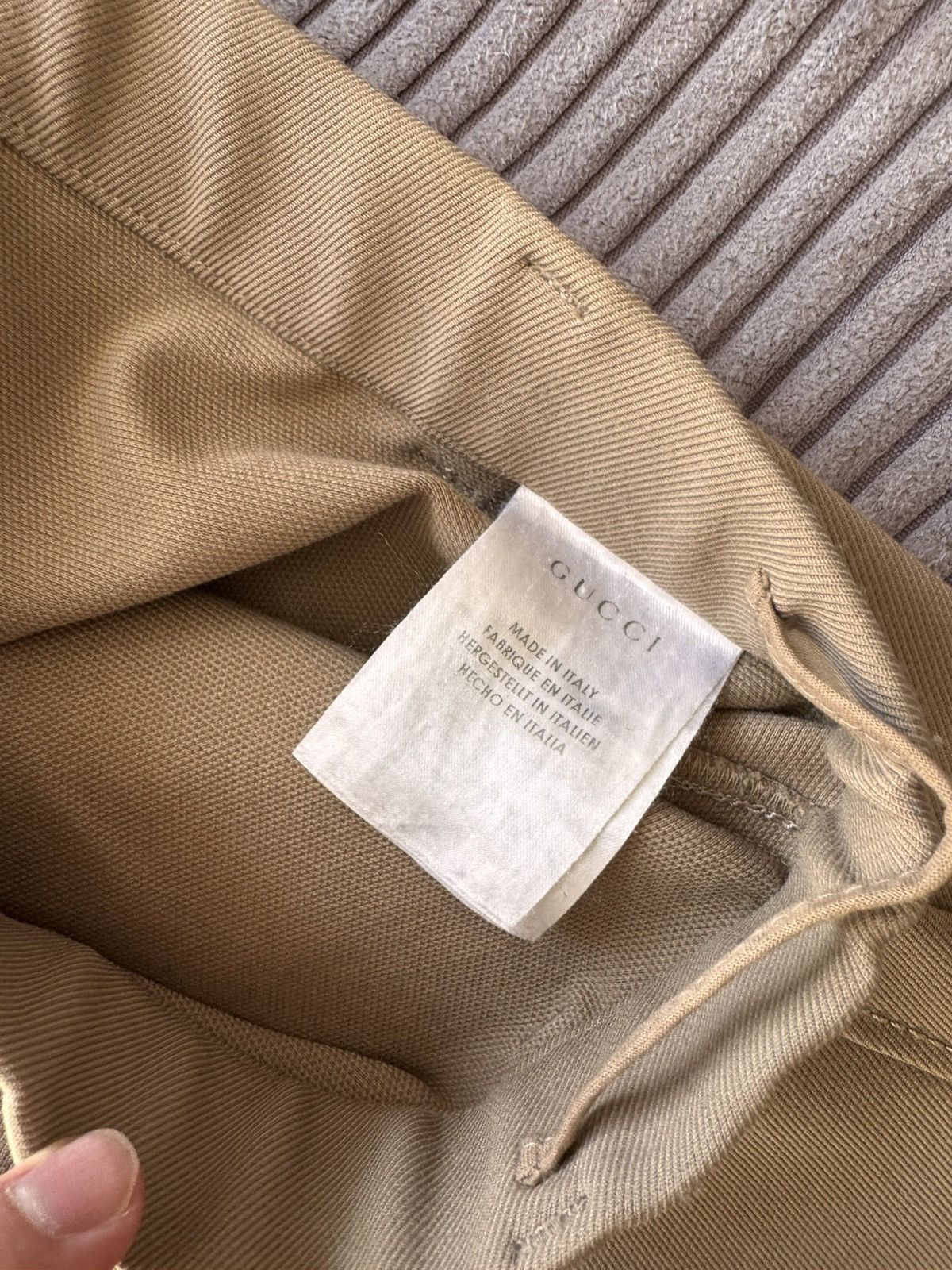Gucci Gucci Equestrian Bondage Pants Women’s 38IT Sand designer Size 26" / US 2 / IT 38 - 17 Thumbnail