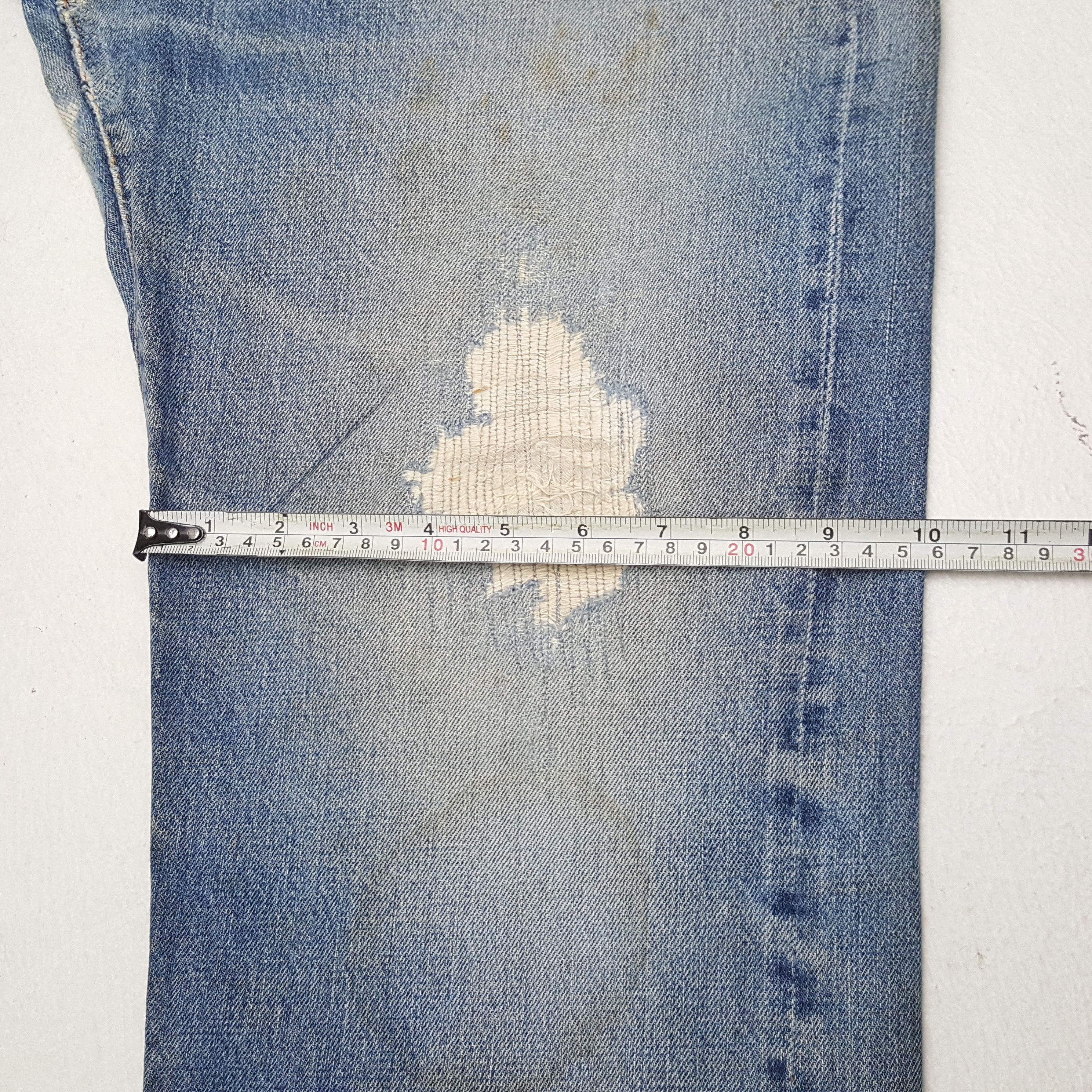 Levi's × Vintage Vintage LEVI'S Distressed Kurt Cobain Style Denim Jean Size US 31 - 10 Thumbnail