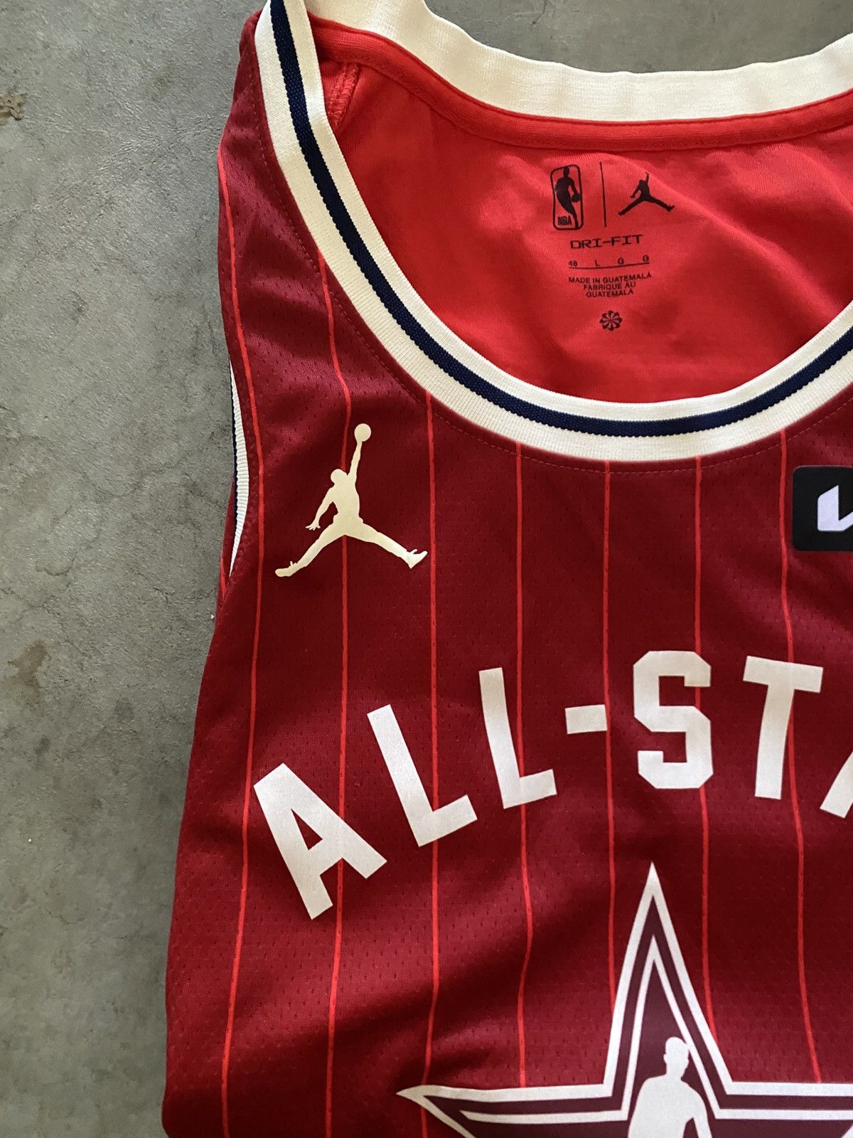 NBA NBA Giannis Antetokounmpo All Star Swingman Jersey Size US L / EU 52-54 / 3 - 3 Thumbnail