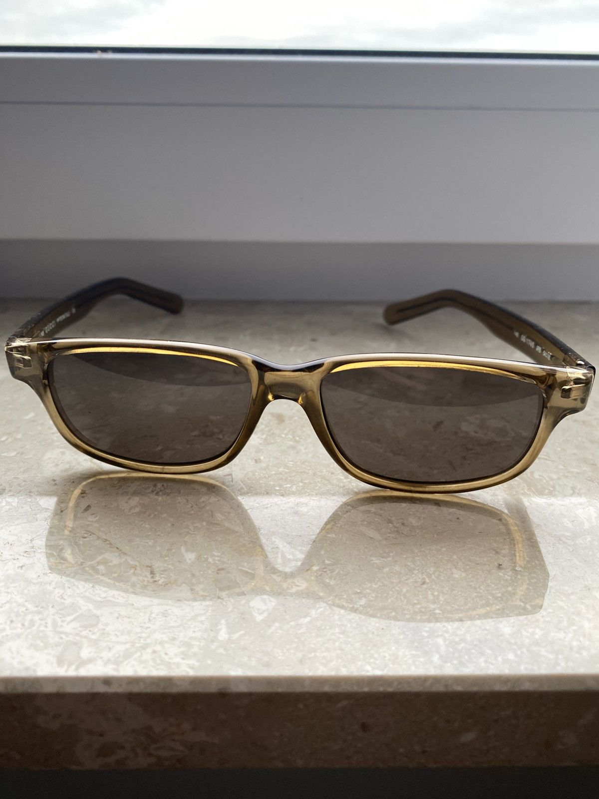 Gucci Gucci vintage brown unisex sunglasses Size ONE SIZE - 2 Thumbnail