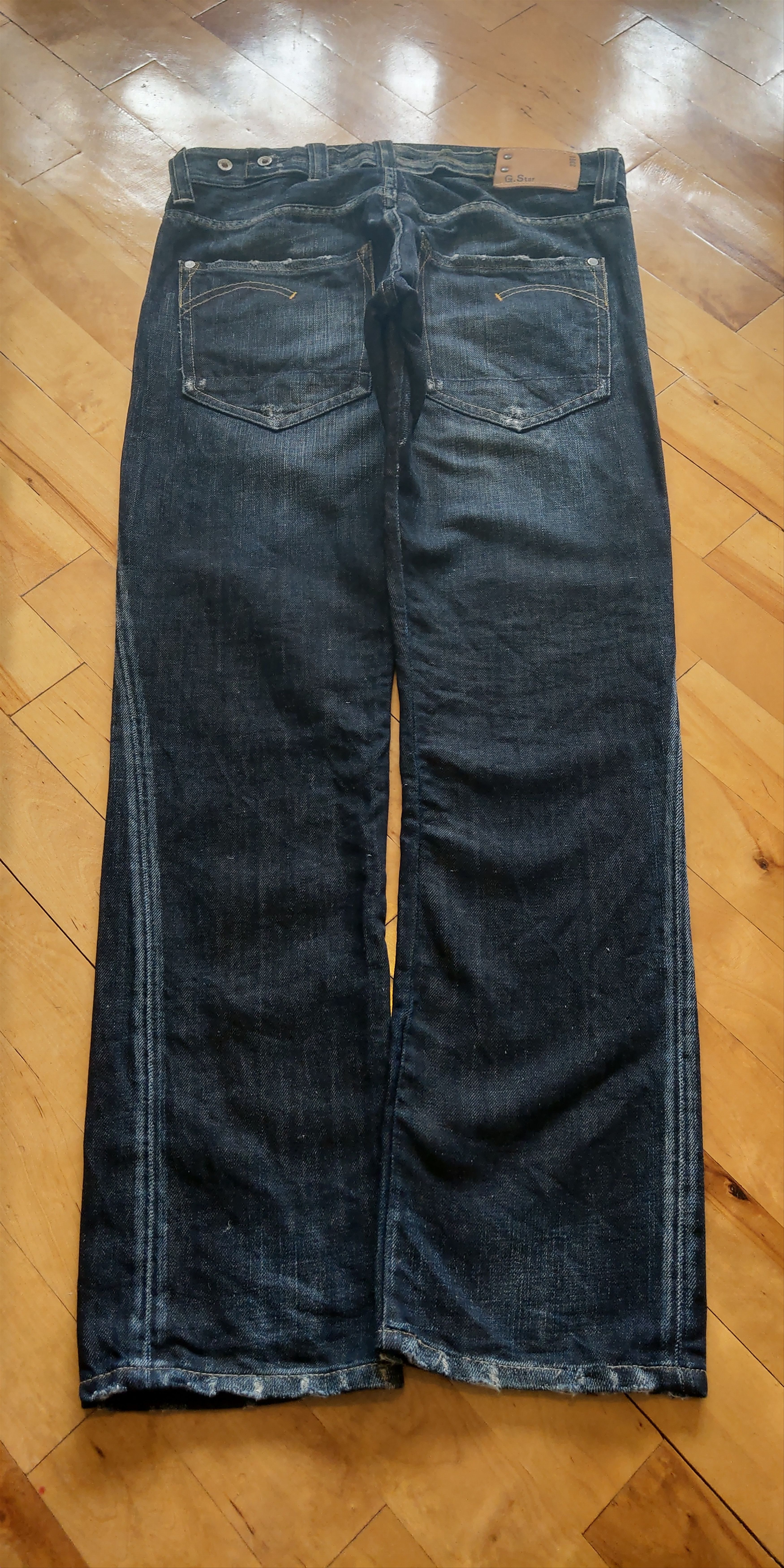 G-Star Stacked Mid Skinny Pants Flared Alt Neo Denim 3301 Size US 33 - 2 Thumbnail
