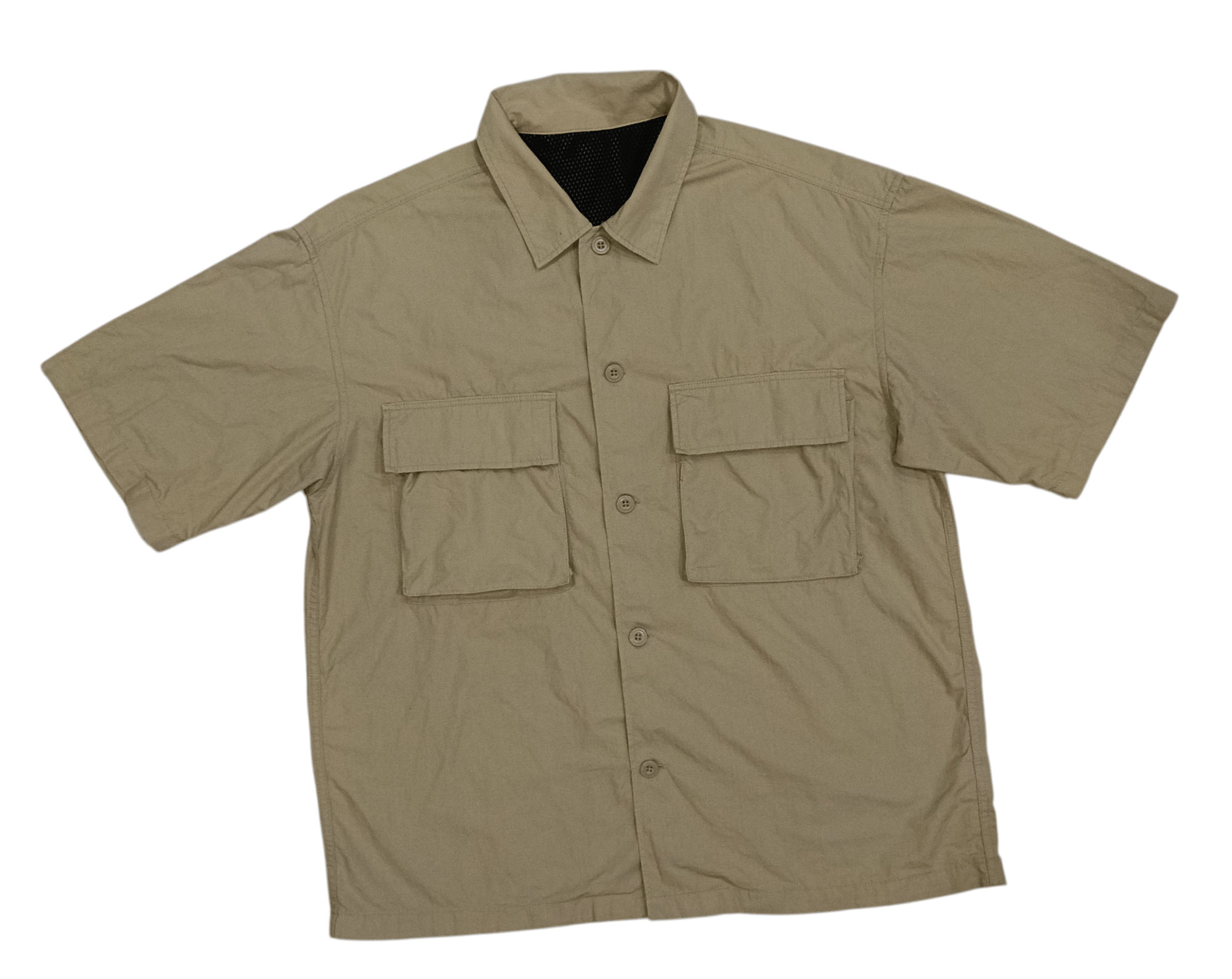 Uniqlo Uniqlo Boxy Shirt (S335) Size US XL / EU 56 / 4 - 1 Thumbnail
