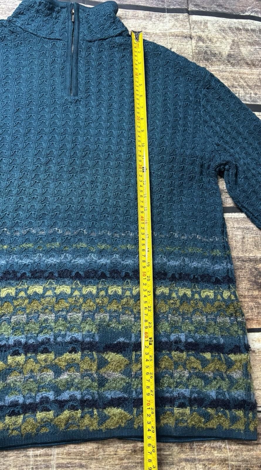 Coogi Coogi Signature Sweater Mens L Mercerised Cotton Mohair 1/4 Size US L / EU 52-54 / 3 - 12 Thumbnail
