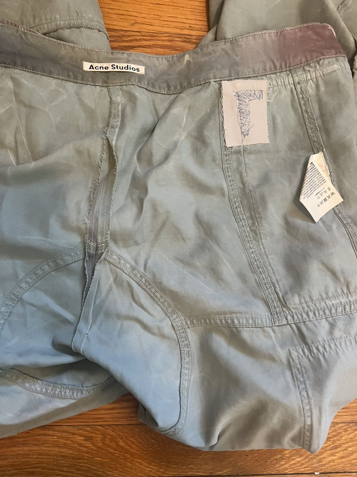 Acne Studios *Sample* Imogen P Co Sa “Cargo Pants” Size US 31 - 10 Thumbnail