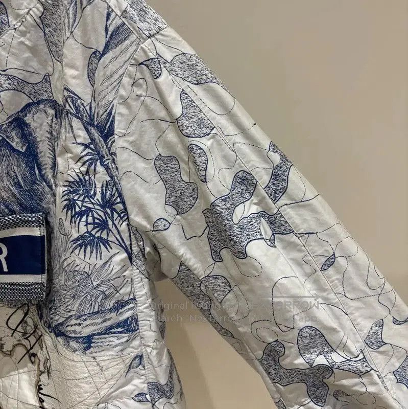 Dior Dior XS Spring Autumn Gray Women's Jacket . Size XS / US 0-2 / IT 36-38 - 3 Thumbnail