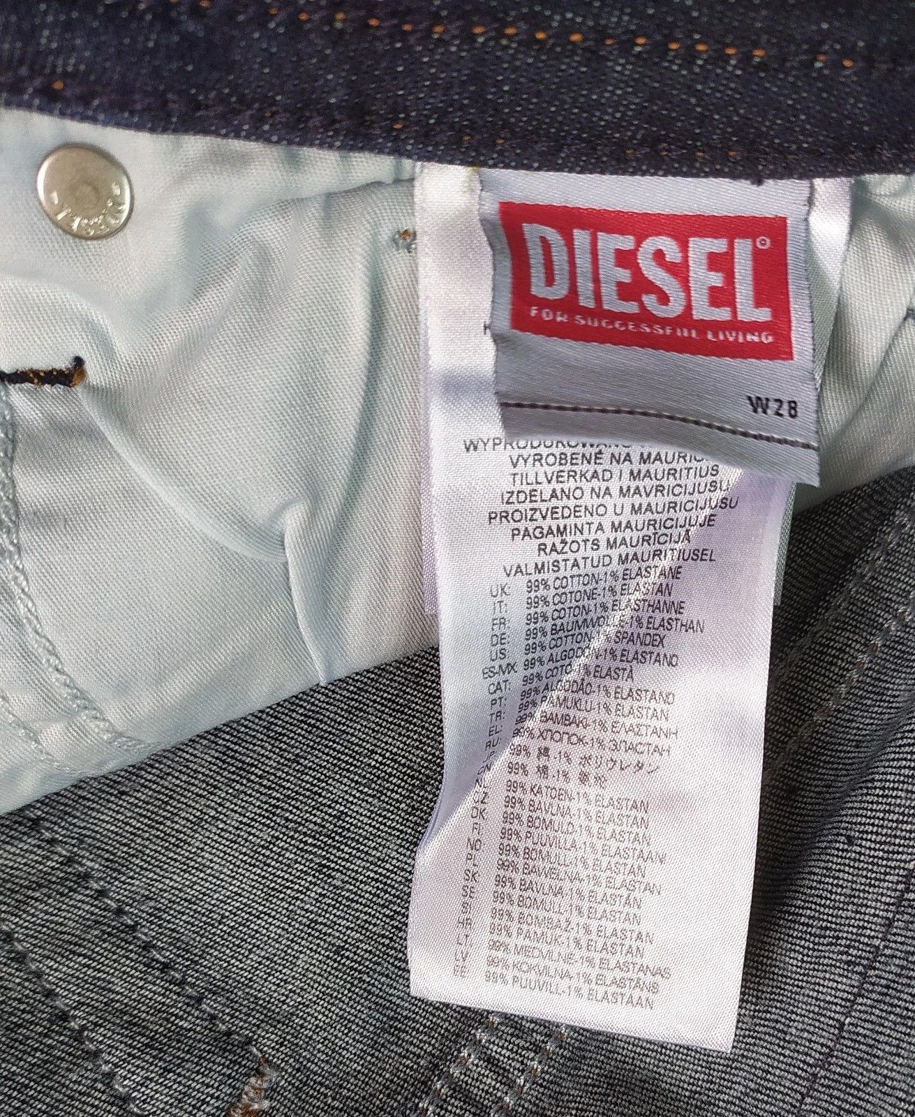 Diesel Diesel THOMMER-X L.30 MENS JEANS T/9764 Size US 28 / EU 44 - 8 Thumbnail