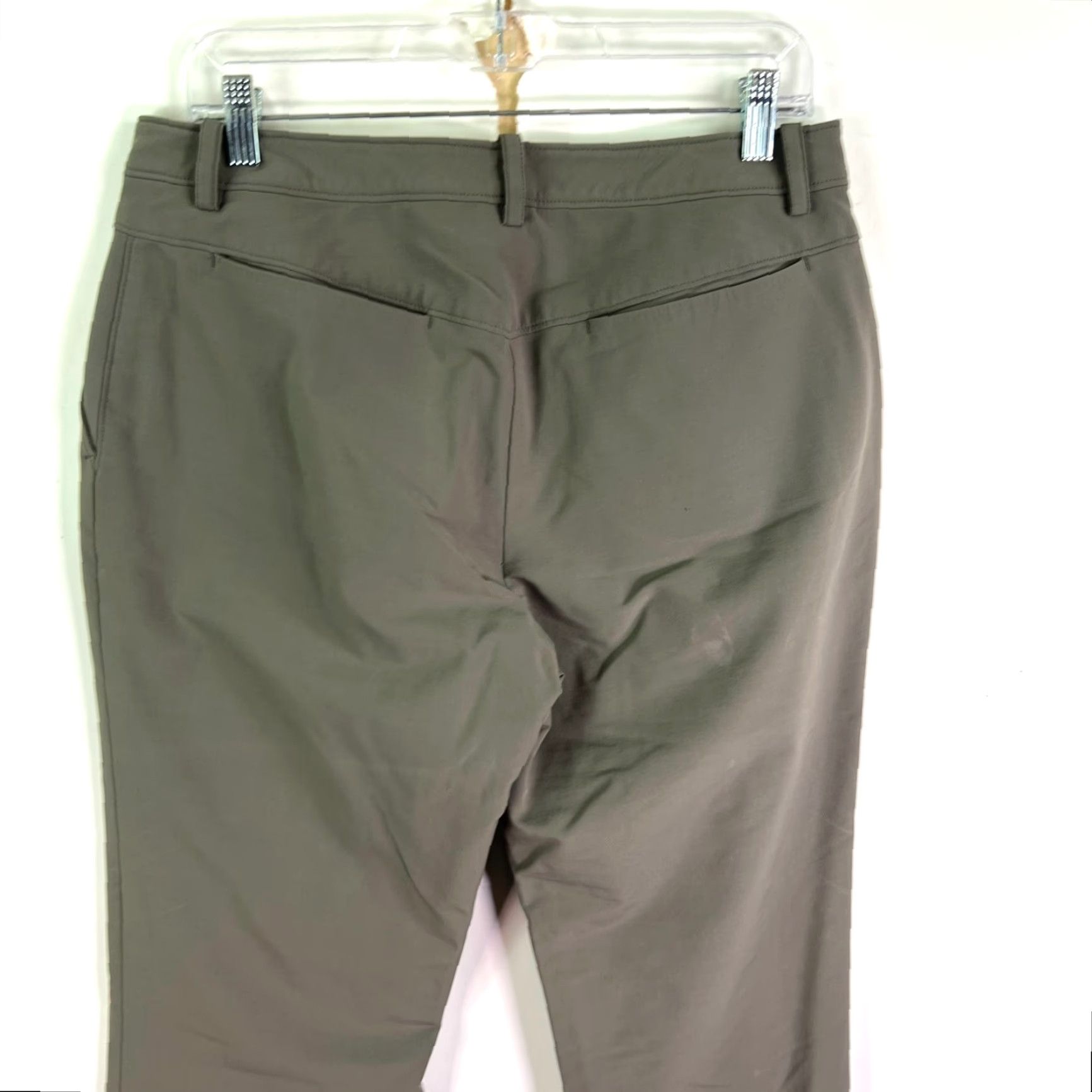 Nike Nike Pants Women Lined Hiking Performance Nylon Knit Dark Khaki 32x32 Pockets M Size 32" / US 10 / IT 46 - 7 Thumbnail