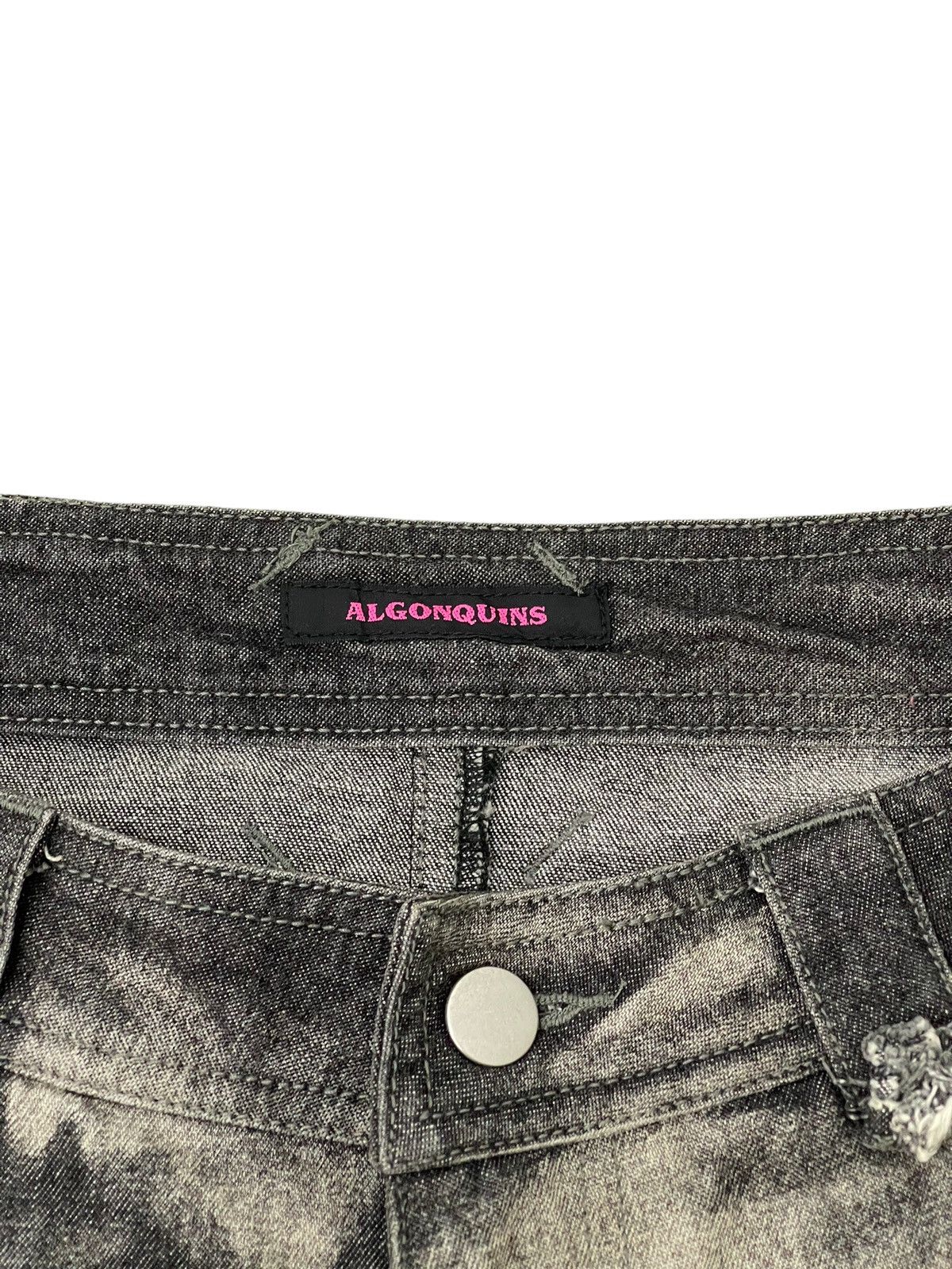 Japanese Brand Slim Jeans Algonquins Japan Acid Wash 7🟦9 Size US 30 / EU 46 - 18 Thumbnail