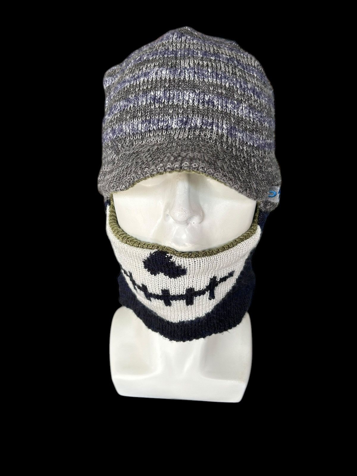 Japanese Brand × Kapital × Vintage Balaclava Masked Hats Phenix Rare Hats ☠️☠️ Size ONE SIZE - 3 Thumbnail