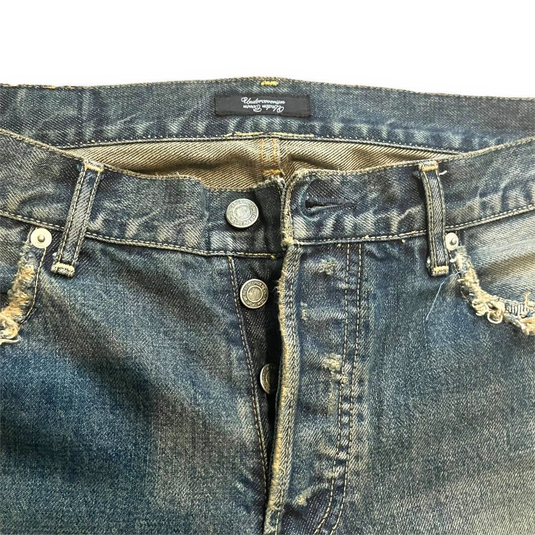 Jun Takahashi × Undercover Undercover 68 Navy Yarn Denim Size 4