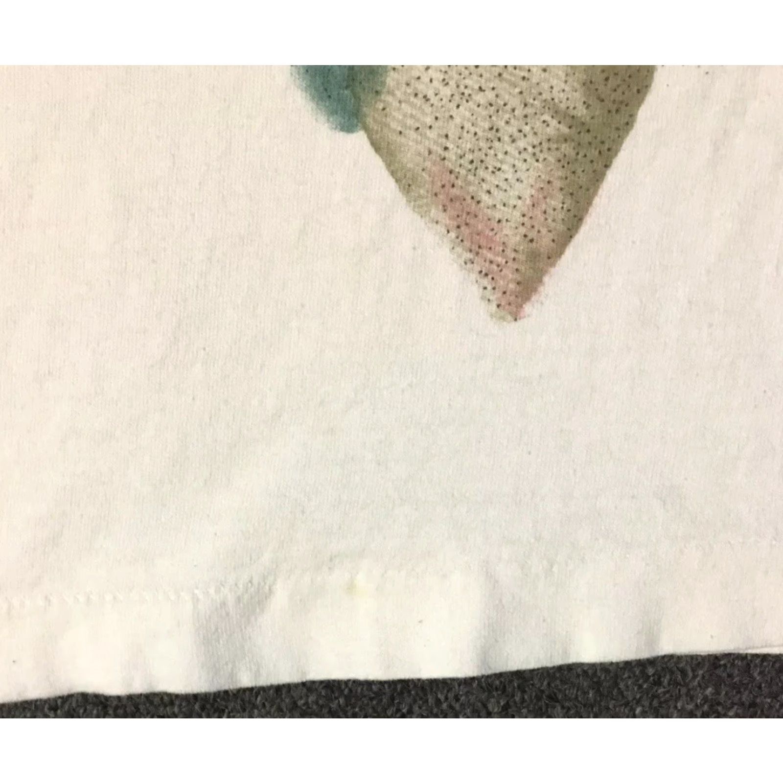 Vintage VINTAGE 90s Abstract Flower Art Faded Shirt S USA AOP Single Stitch Unisex T-Shirt White Small USA Hip Hop Surf Skate Grunge 80s 90s Flower Art Size US S / EU 44-46 / 1 - 6 Thumbnail