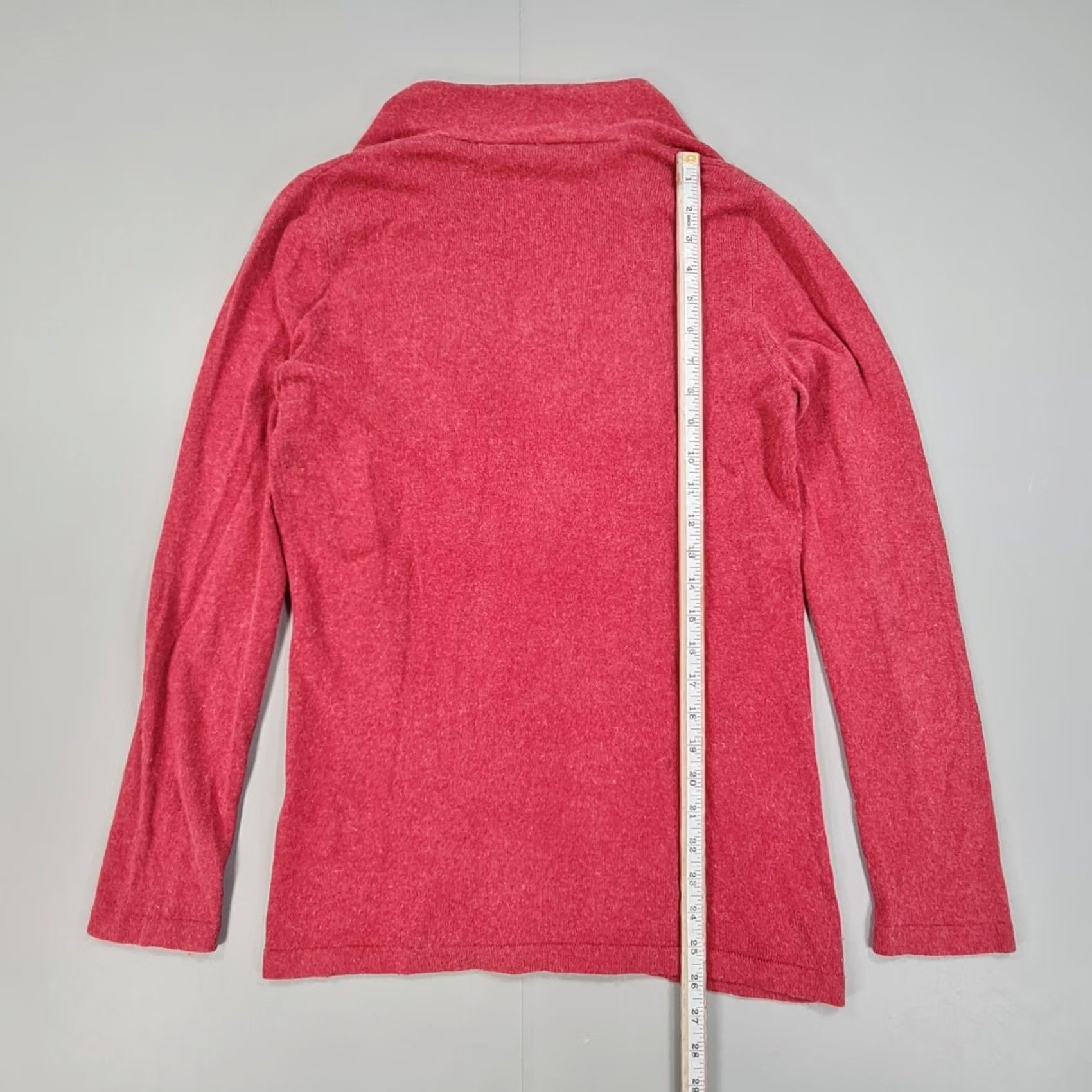 Pinko Peter Hahn Womens Cardigan Pink 10 UK Silk Cashmere Open Front Soft Cosy Knit Jumper Size L / US 10 / IT 46 - 6 Thumbnail