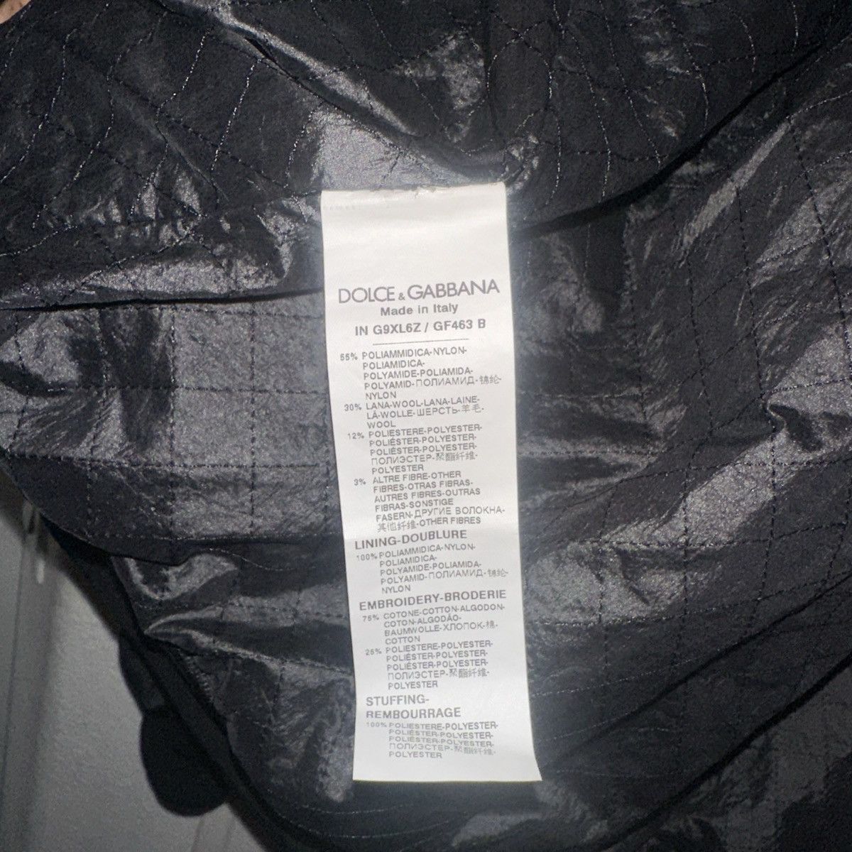 Dolce & Gabbana Dolce & Gabbana Varsity Wool Jacket Size US XL / EU 56 / 4 - 7 Thumbnail