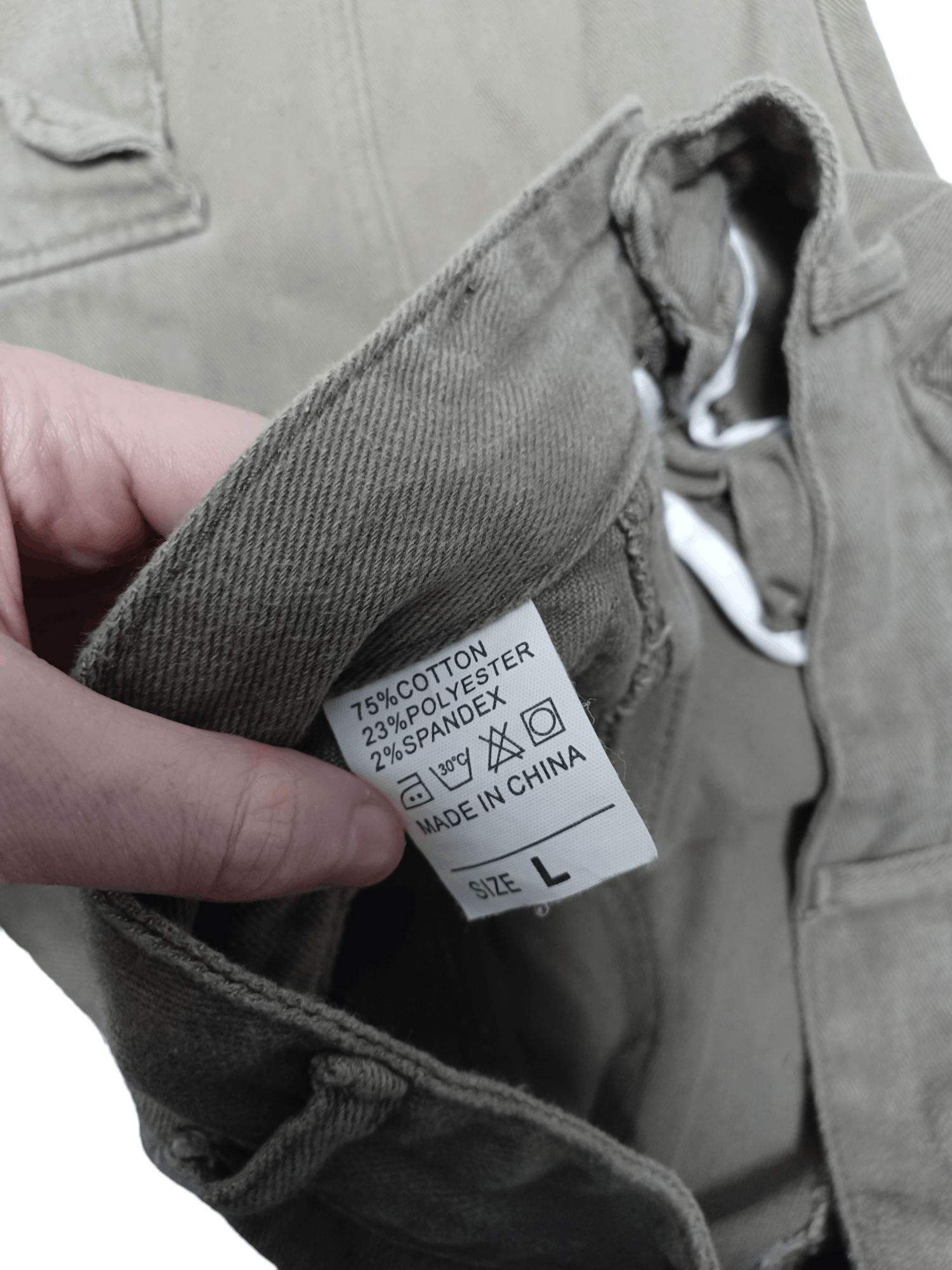 Japanese Brand MULTIPOCKET MILITARY BAGGY COTTON CARGO PANTS Size US 32 / EU 48 - 4 Thumbnail