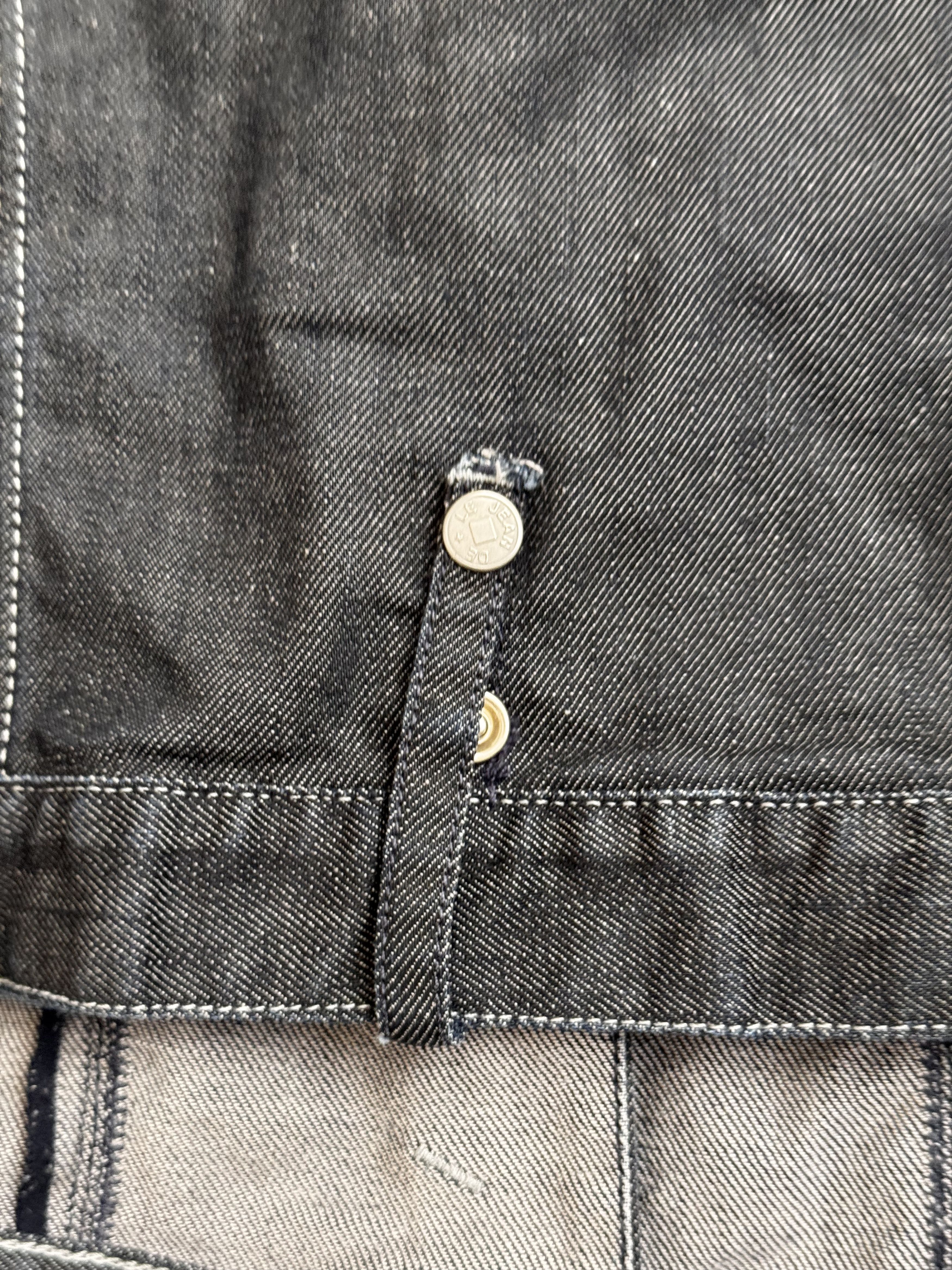 Marithe + Francois Girbaud VTG Marithe Francois Girbaud Button Denim Overshirt Jacket Size S / US 4 / IT 40 - 4 Thumbnail