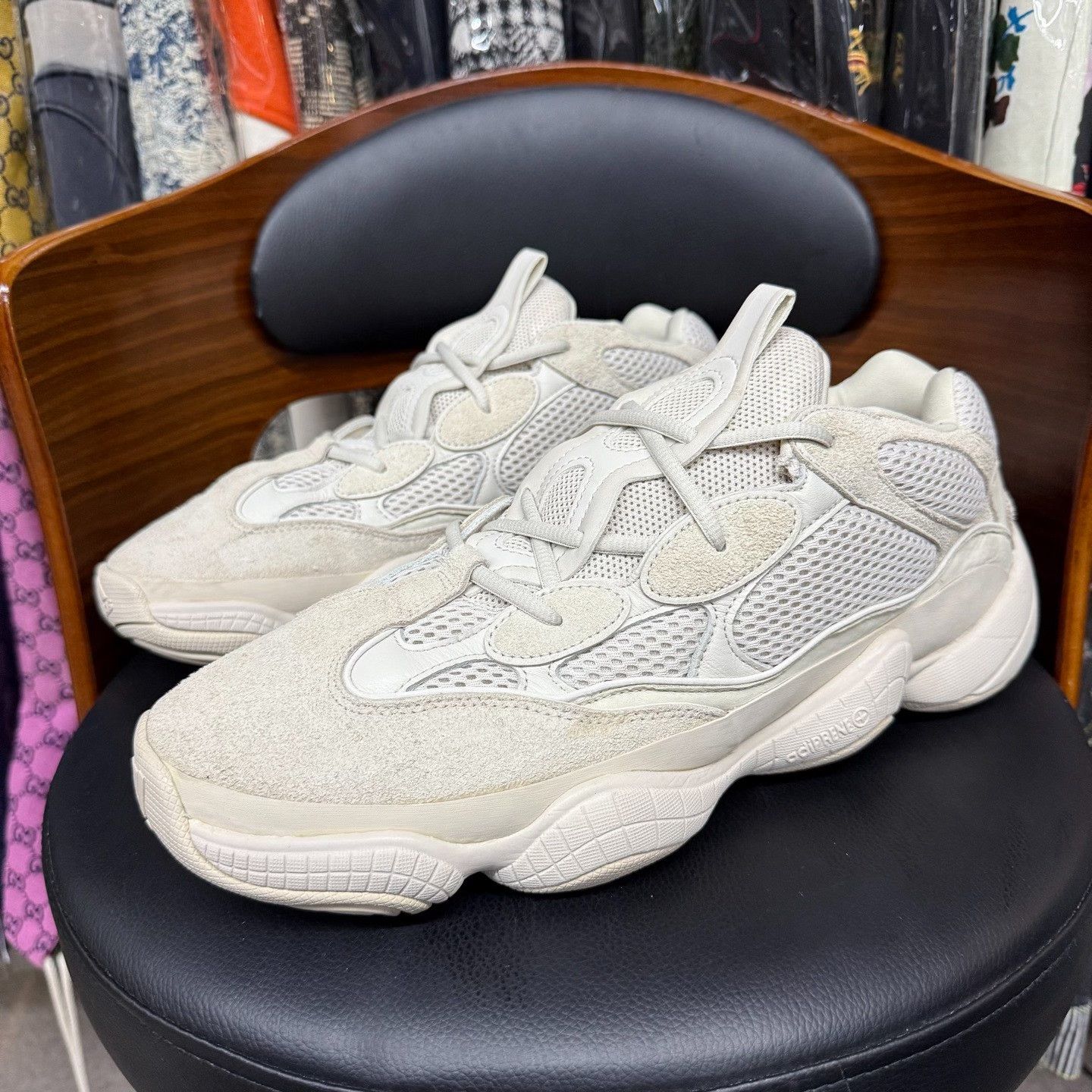 Adidas Adidas YEEZY500 White Lowtop Sneakers 14 Men Size US 14 / EU 47 - 1 Thumbnail