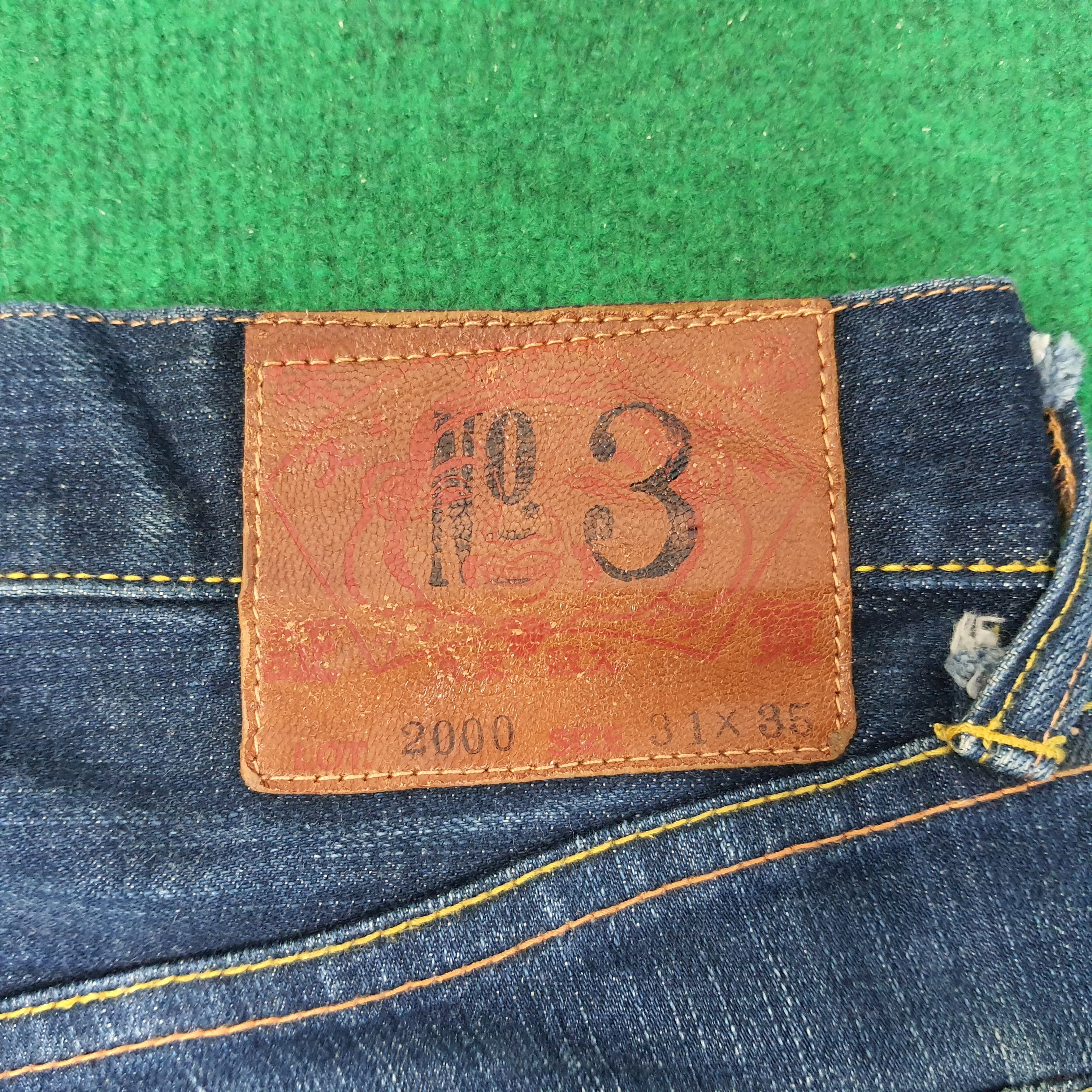 Evisu Vintage Evisu Japan by Yamane Custom Daicock Jeans C228N12 Size US 29 - 4 Thumbnail