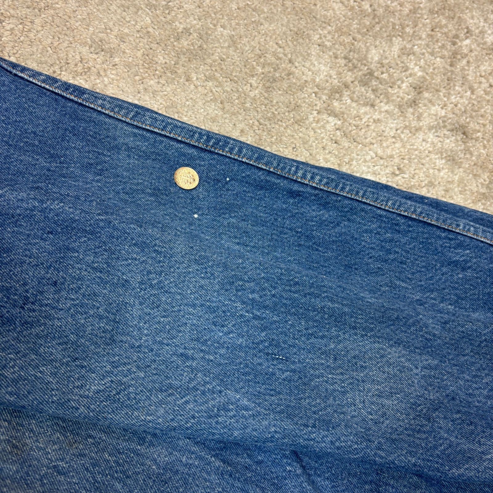Levi's × Vintage Vintage 90s Levi's 501xx Straight Leg Jeans 34x36 (32x33) Size US 34 / EU 50 - 13 Thumbnail