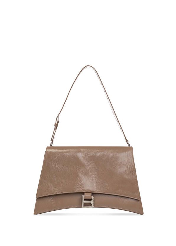 Balenciaga Crush Medium Sling Bag in beige Size ONE SIZE - 1 Thumbnail
