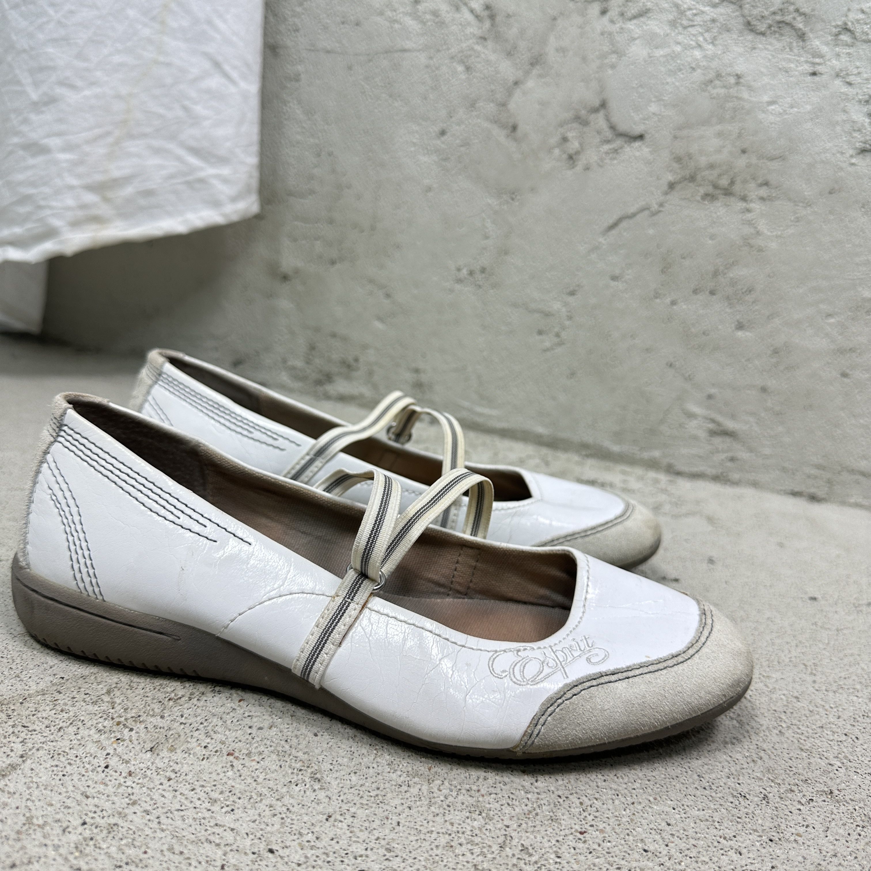 Esprit Vintage Streetwear Casual Straps Esprit Ballet Flats Y2K Size US 8 / IT 38 - 5 Thumbnail