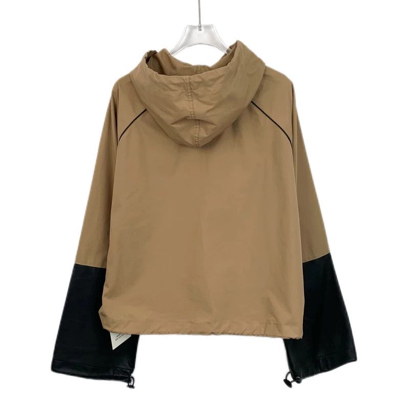 Loewe Loewe Brown cotton hooded jacket with zipper Size XXS / US 00 / IT 34 - 2 Thumbnail