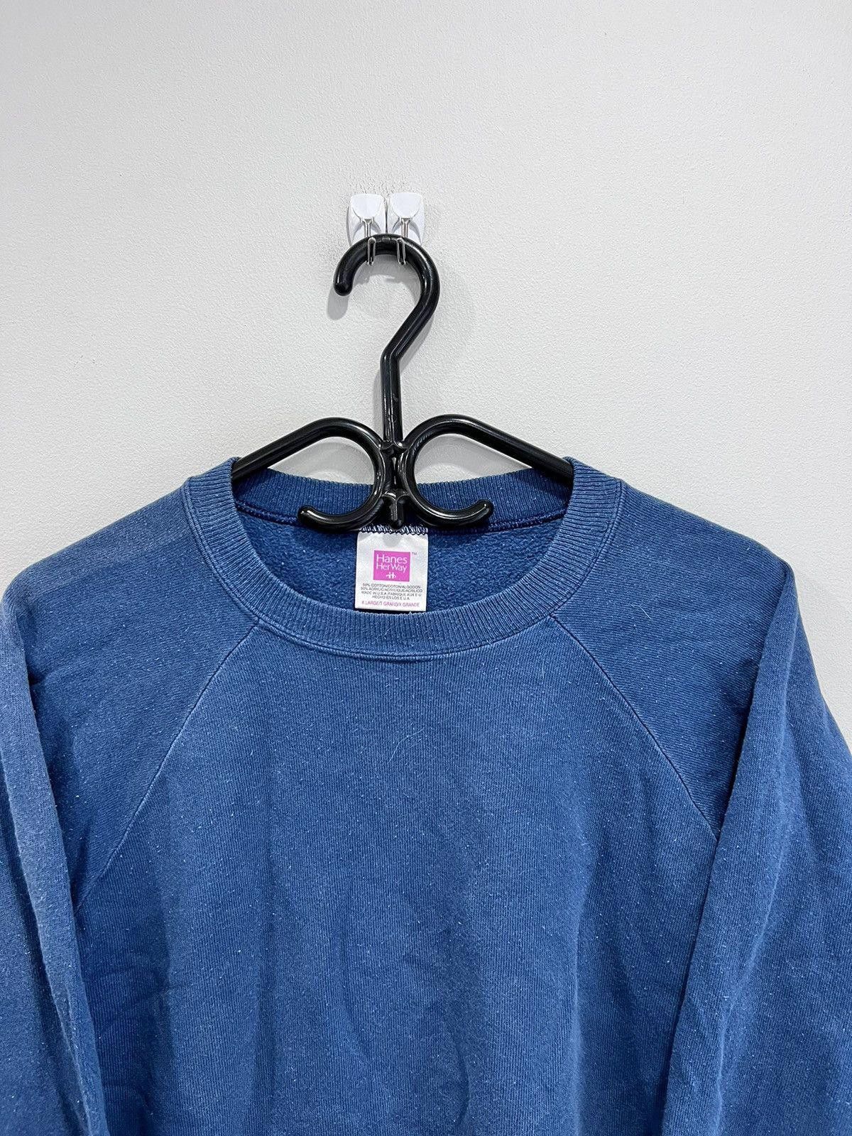 Vintage Vintage 90s Womens Blank Sweater Sweatshirt XL Size XL / US 12-14 / IT 48-50 - 2 Thumbnail
