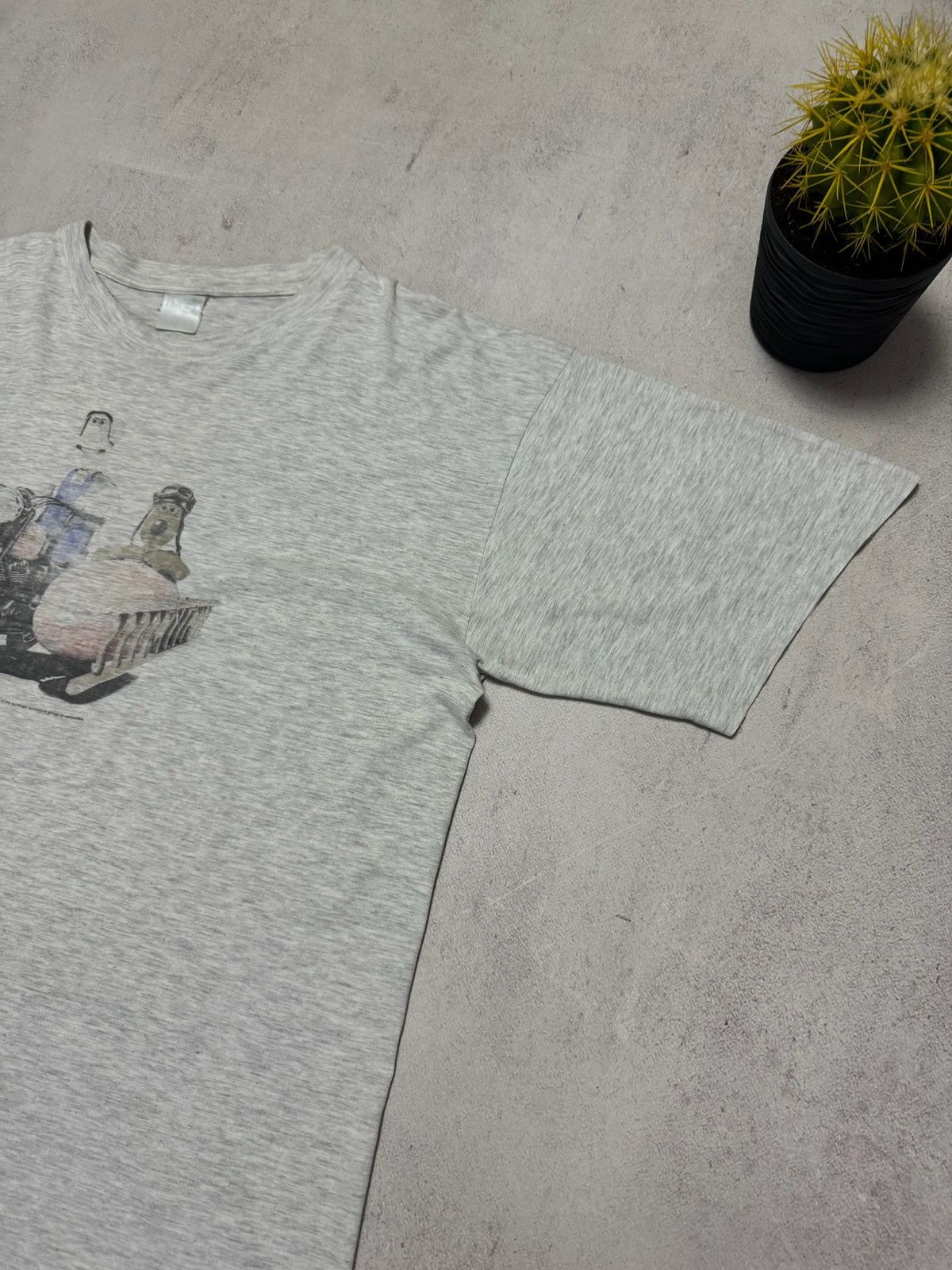 Vintage Vintage Wallace & Gromit T Shirt Tee 1995 Baggy Rare Size US XL / EU 56 / 4 - 3 Thumbnail