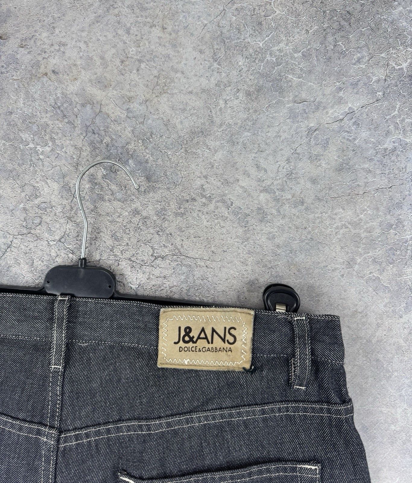 Dolce & Gabbana 1990s Dolce & Gabbana J&ANS Vintage Denim Jeans Made Italy Size US 33 - 7 Thumbnail