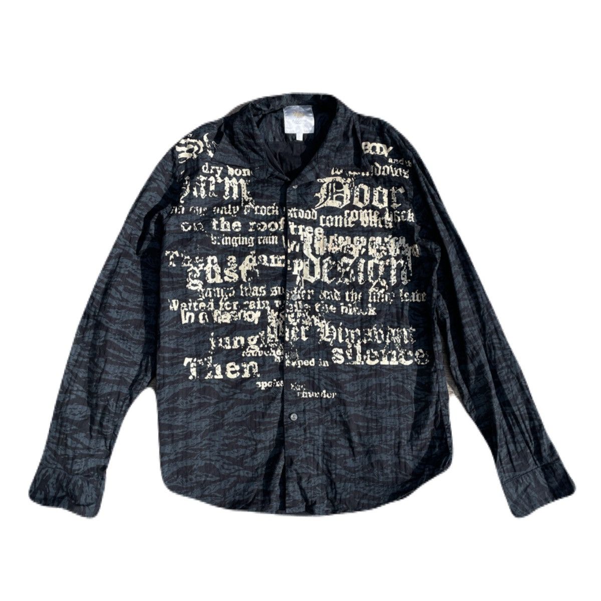 If Six Was Nine 2000s Japanese archive Vkei Poem Grunge Button-up Shirts Size US S / EU 44-46 / 1 - 2 Thumbnail