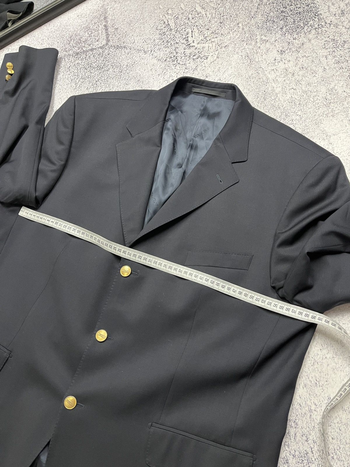 Balmain Mens Blazer Jacket Pierre Balmain Coat Size 60 Super 100’s Size 54L - 22 Thumbnail