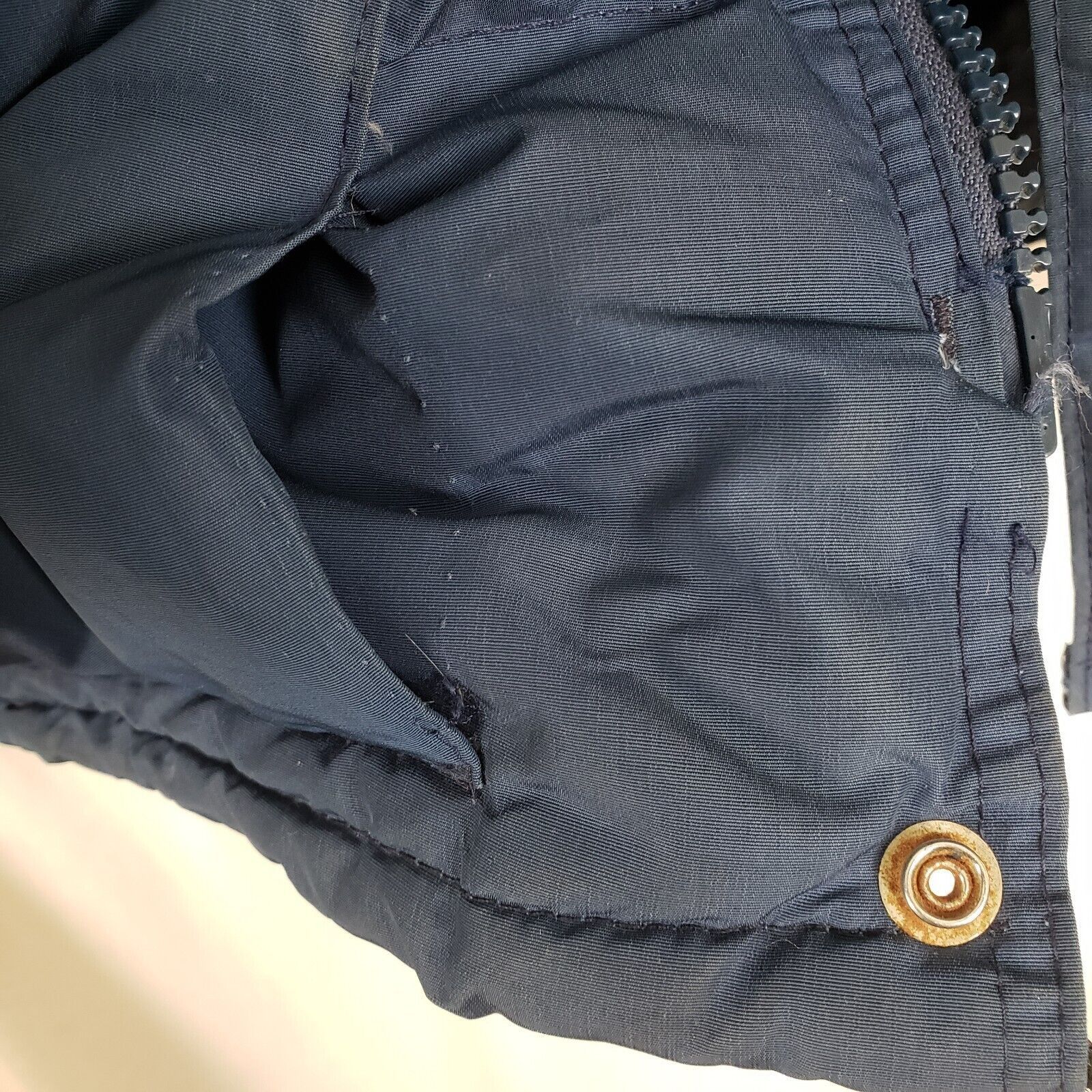 Vintage Vtg Woods Goose Co. Down Puffer Jacket Parka L Cargo Navy Size US L / EU 52-54 / 3 - 8 Thumbnail