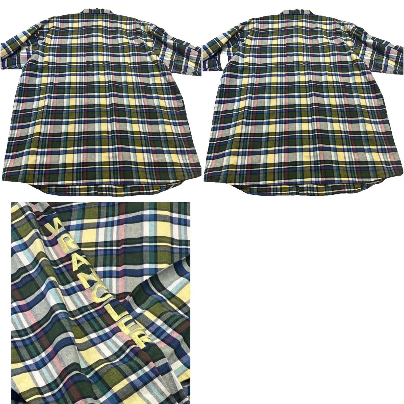 Wrangler Wrangler Button-Down Shirt XXL Multicolor Plaid Long Sleeve Men’s Cotton Woven Casual Cowboy 2XL Shirt Size US XXL / EU 58 / 5 - 9 Thumbnail