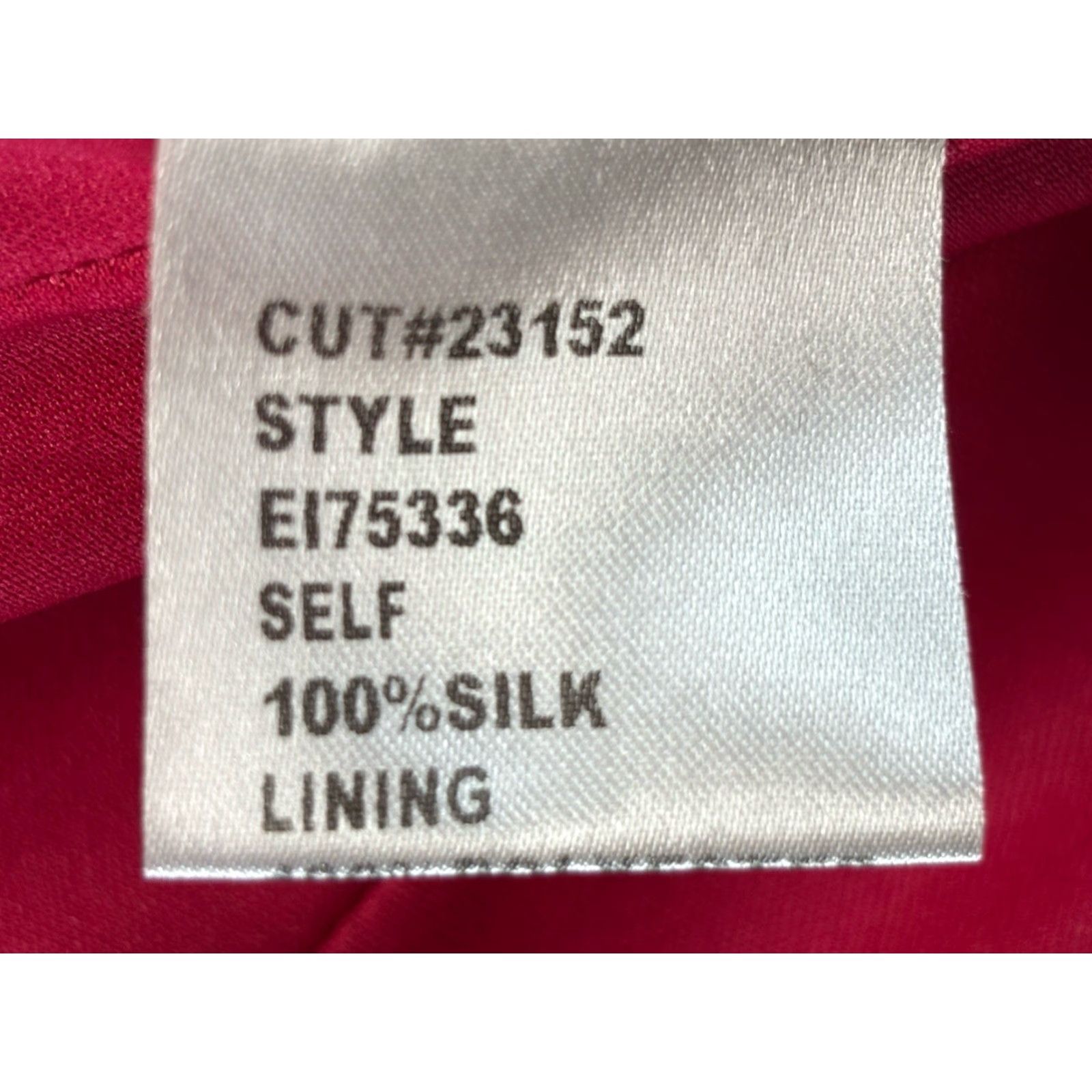 Tadashi Shoji Tadashi Shoji 100% Silk Blouse Top Women’s 6 Red Off Shoulder Tiered Ethereal Blouse Size M / US 6-8 / IT 42-44 - 7 Thumbnail