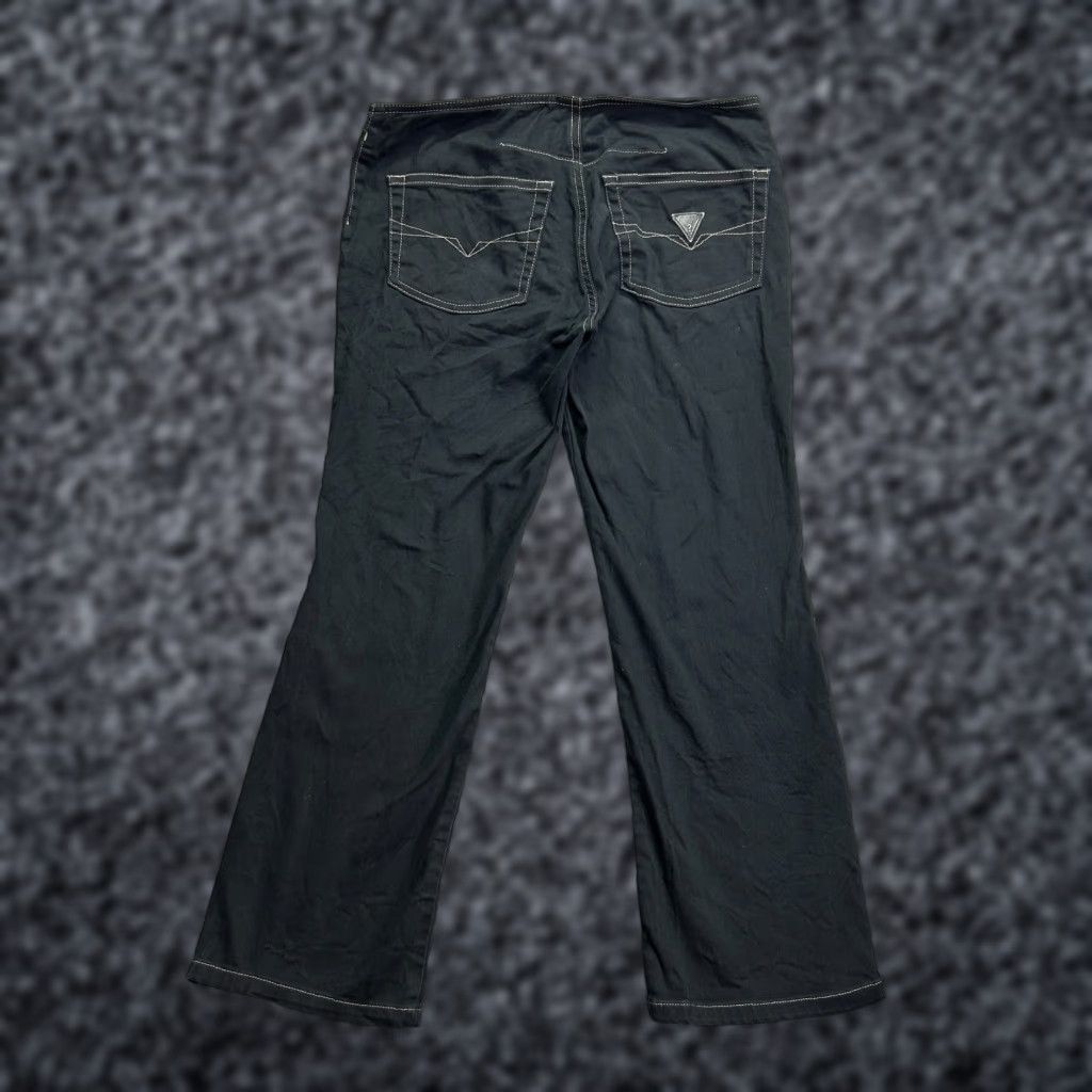 Guess GUESS Pants Womens 28 Black Bootcut Ankle Zip High Waist Pockets Modern Regular Girls Mens Vegetarian? Size 28" / US 6 / IT 42 - 1 Thumbnail