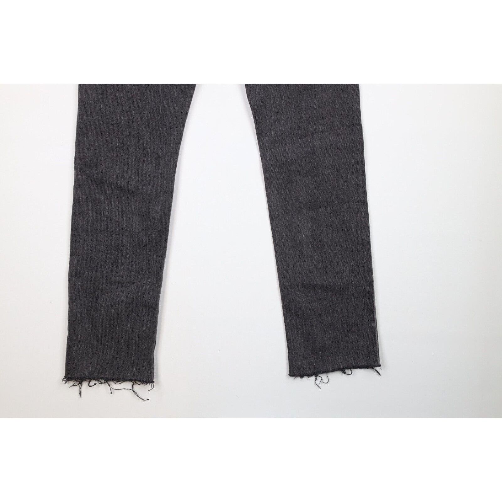 Levi's × Vintage Deadstock Vintage Y2K Levis 501xx Button Fly Raw Hem Jeans Size 26" / US 2 / IT 38 - 11 Thumbnail