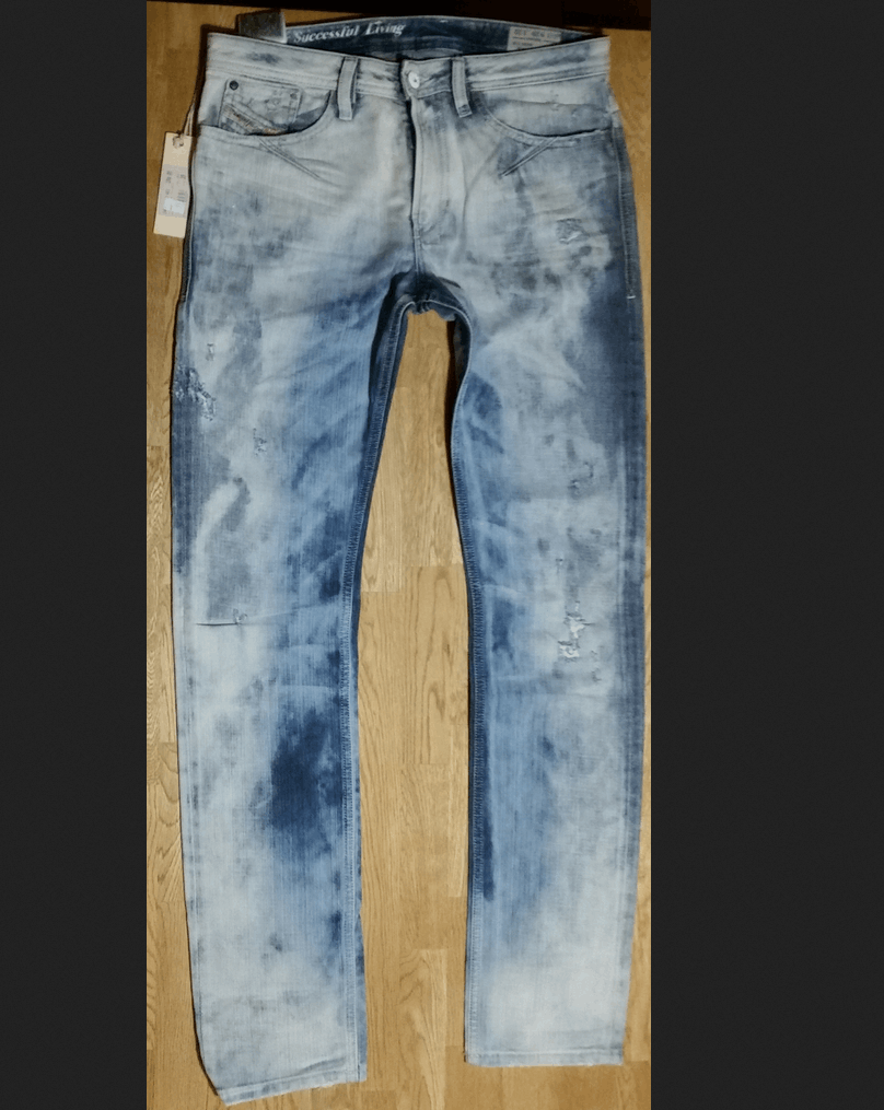 Diesel × Vintage rare DIESEL DNA Mutation SHIONER W30 L32 slim skinny W29 L34 Size US 30 / EU 46 - 1 Thumbnail