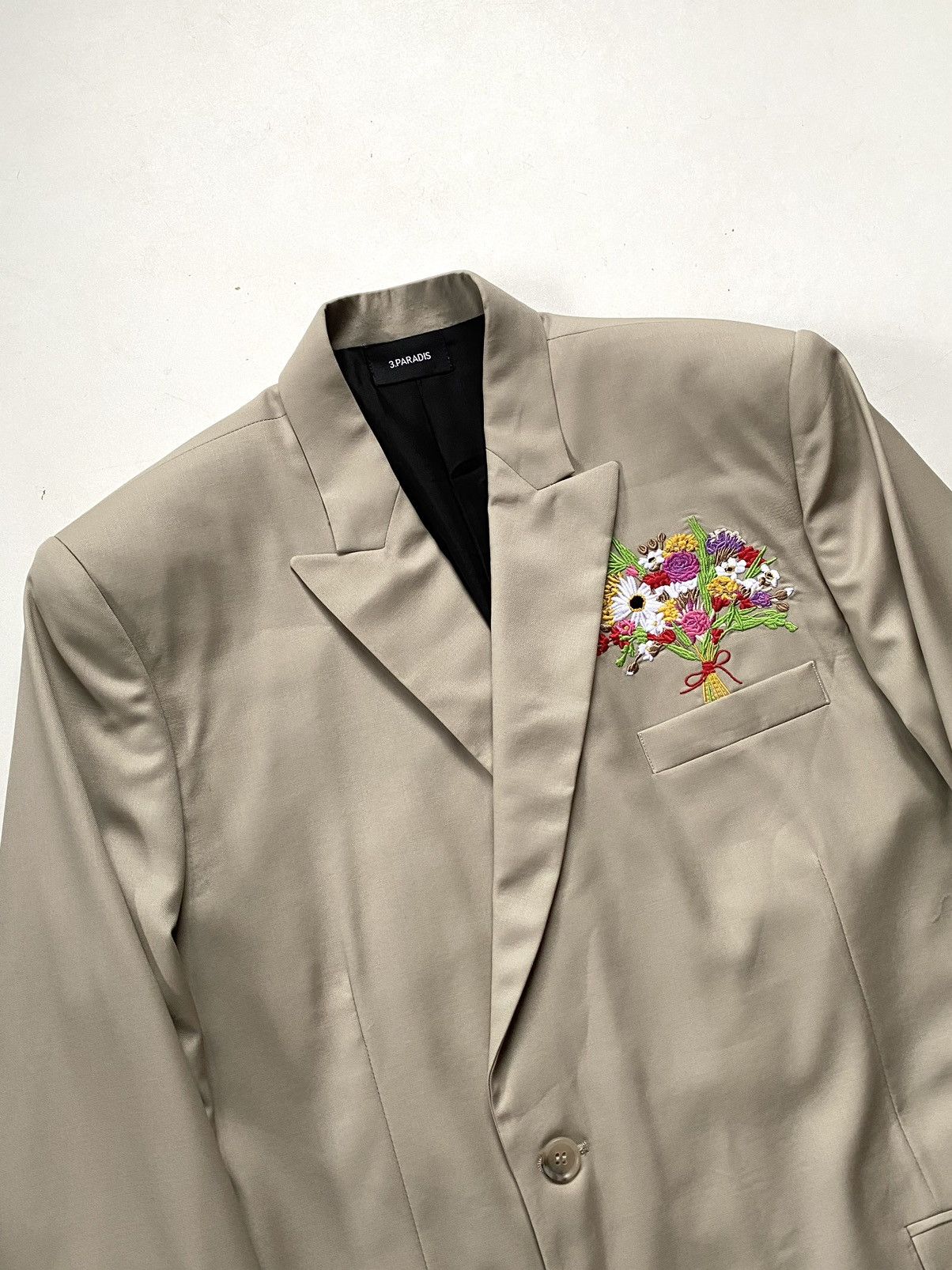 3.PARADIS 🔥😱3.PARADIS X Olga Prinku 1of10 S/S20 Flower Blazer Size US M / EU 48-50 / 2 - 4 Thumbnail