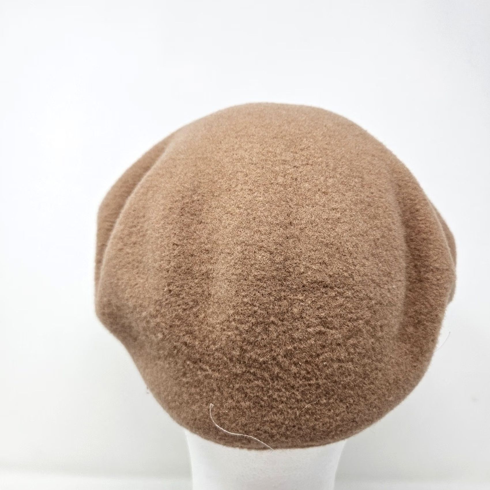 Kangol Kangol Hat Flat Cap Wool Brown Mens M Made in England Solid Classic M/L Size ONE SIZE - 4 Thumbnail