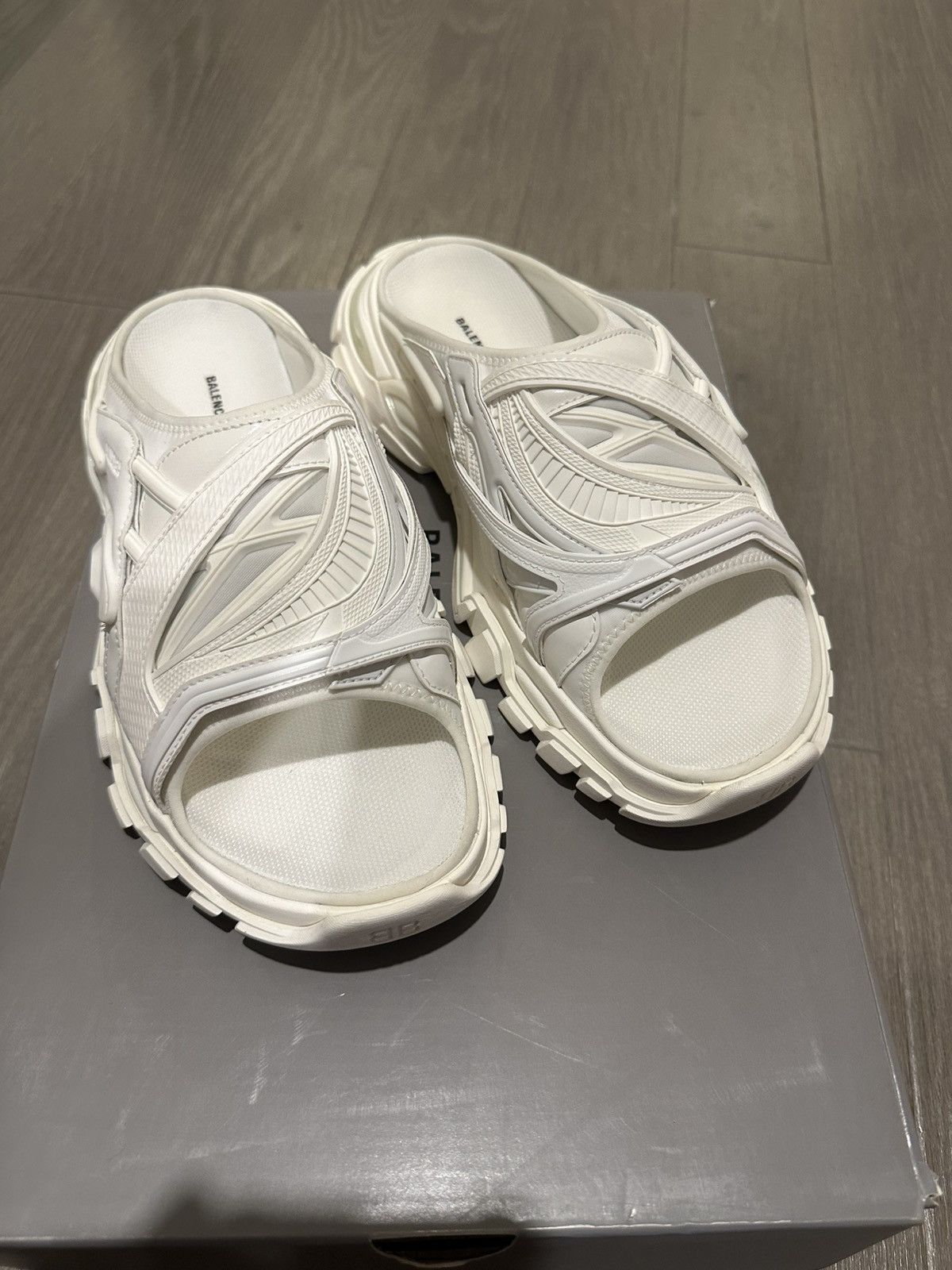 Balenciaga Balenciaga track slide Size US 9 / EU 42 - 1 Thumbnail