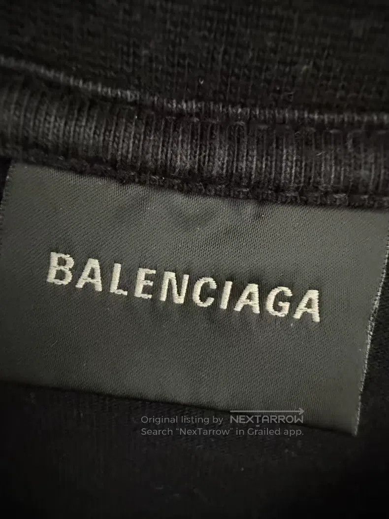Balenciaga Balenciaga Splattered Double B Short Sleeve T-Shirt Size US S / EU 44-46 / 1 - 3 Thumbnail
