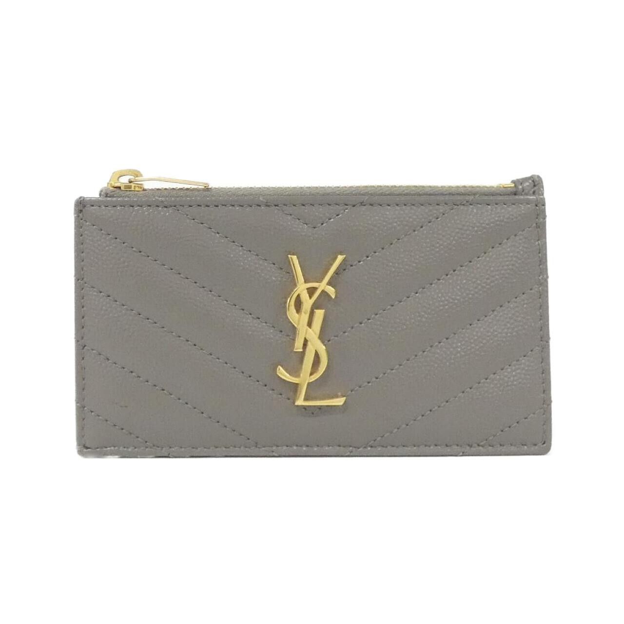 Yves Saint Laurent Yves Saint Laurent Saint Laurent 607915 BOW01 Calf Coin Case Leather Coin Case 607915 BOW01 DUTY FREE for USA Size ONE SIZE - 1 Thumbnail