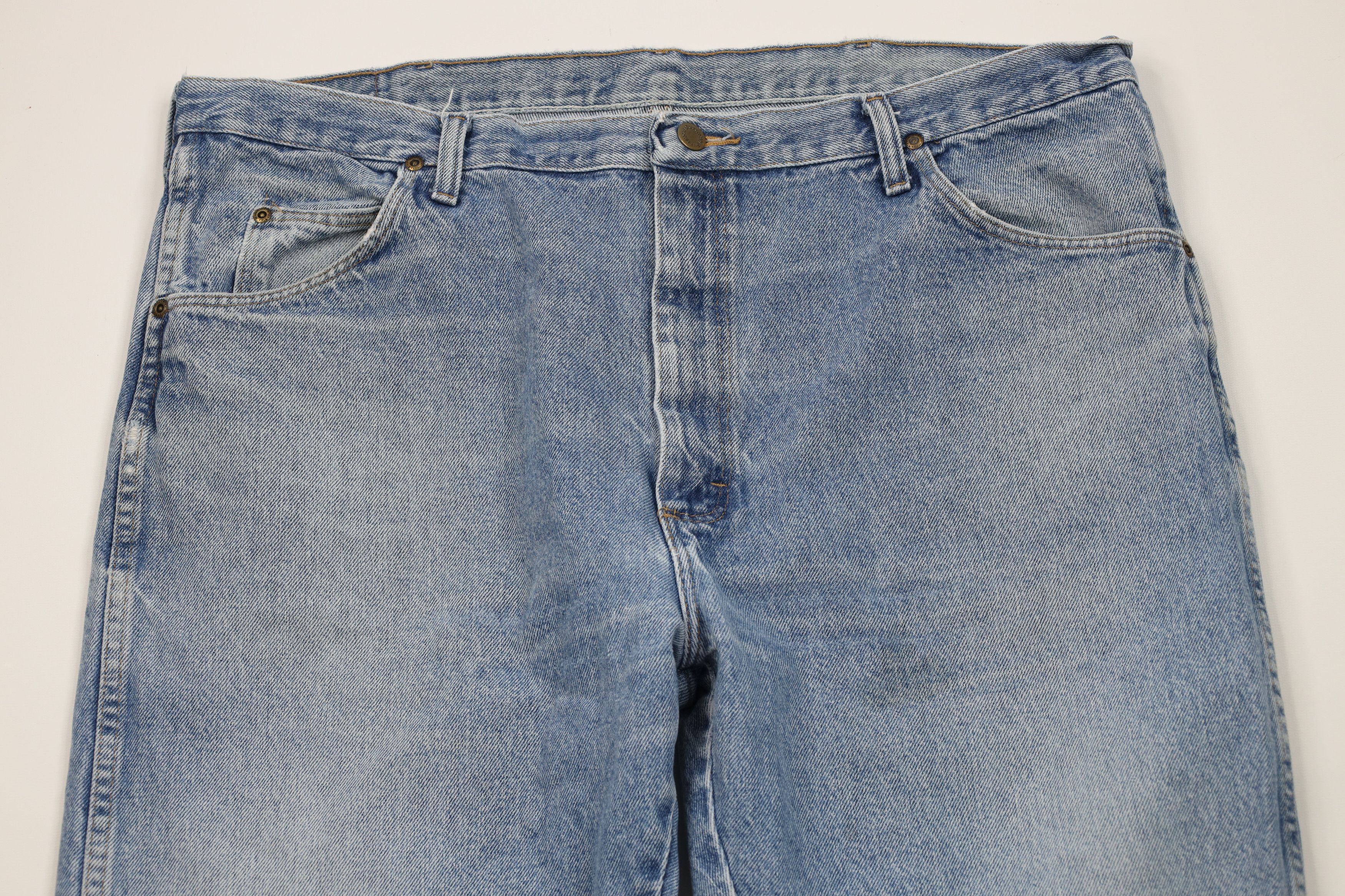 Wrangler Vintage Y2K Wrangler Bootcut Western Denim Jeans Blue Cotton Size US 40 / EU 56 - 2 Thumbnail