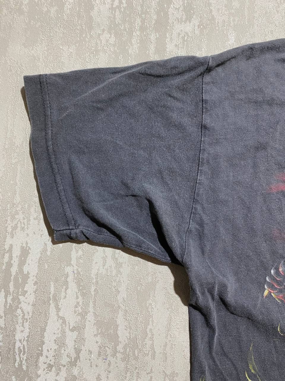 Vintage vintage burning eagle moto racing T-shirt De dood op motor Size US S / EU 44-46 / 1 - 9 Thumbnail