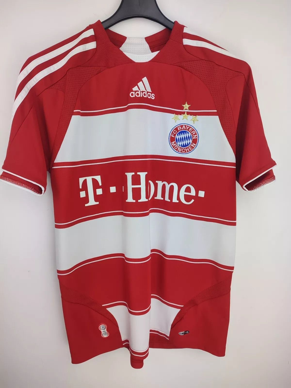 Adidas FC Bayern Munich Munchen 2007-08 home FOOTBALL Kit SHIRT Size US S / EU 44-46 / 1 - 18 Thumbnail