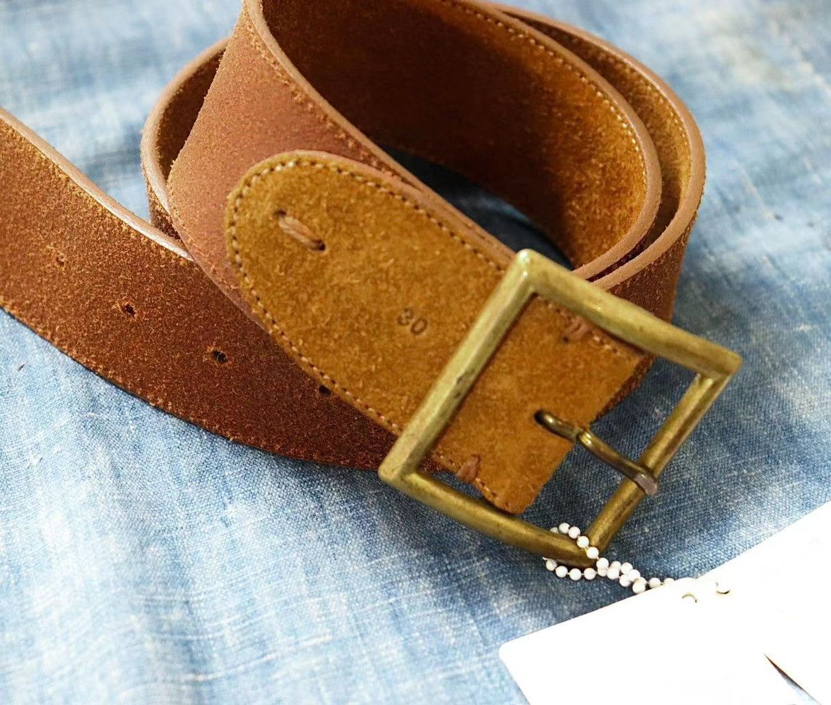 Visvim Visvim Plain Belt （40mm Veggie） | Grailed