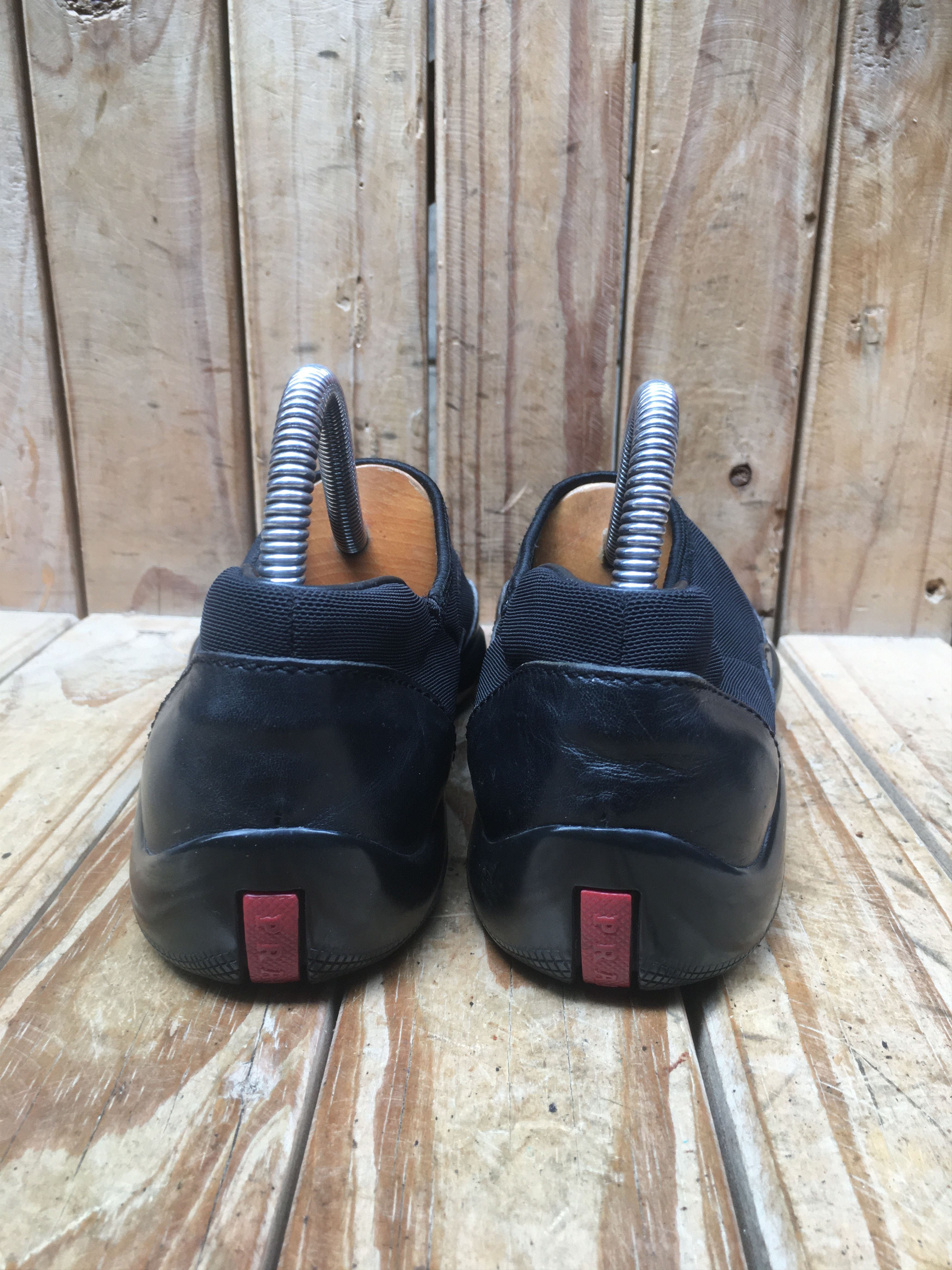 Prada Prada fabric Leather flat shoes EUR 38 Size US 8 / IT 38 - 5 Thumbnail